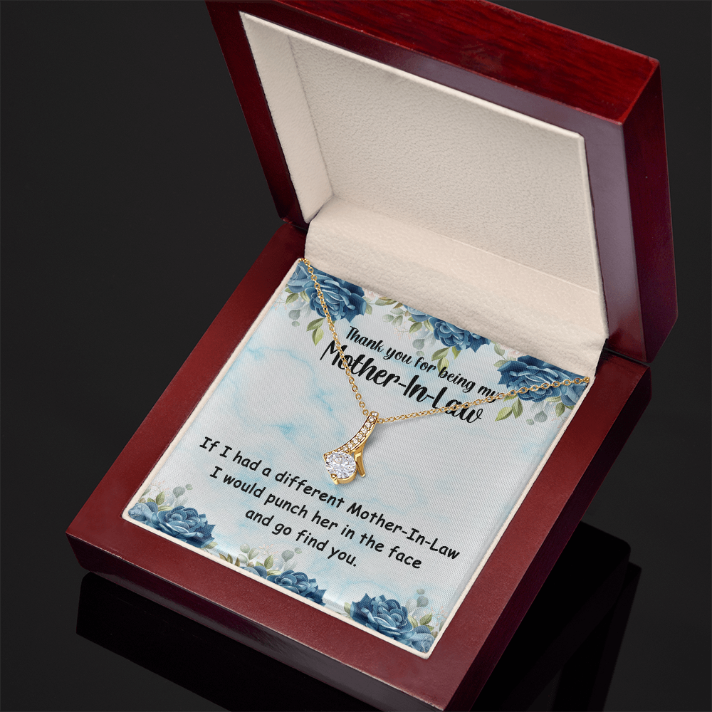 Mother In Law Necklace – Funny & Heartfelt Mother's Gift