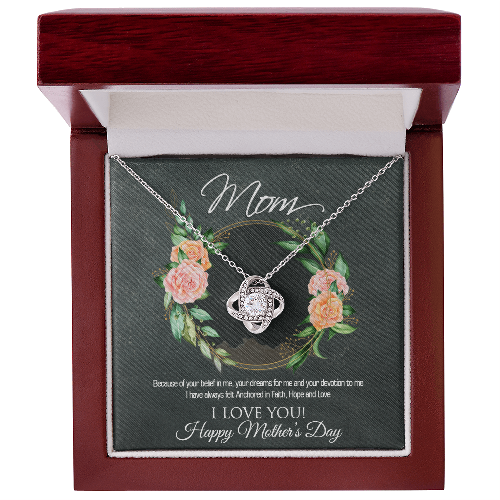 Anchored in Faith, Hope & Love  Mother's Day Necklace