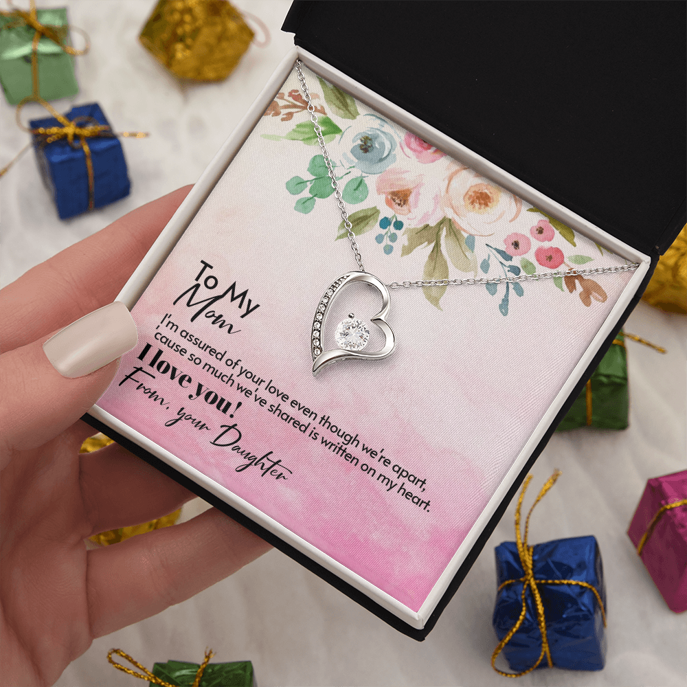 To My Mom Heartfelt Mother's Necklace from Daughter