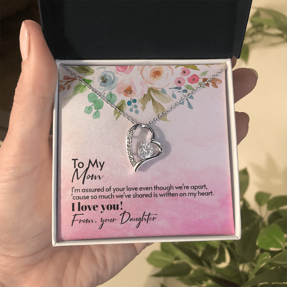 To My Mom Heartfelt Mother's Necklace from Daughter