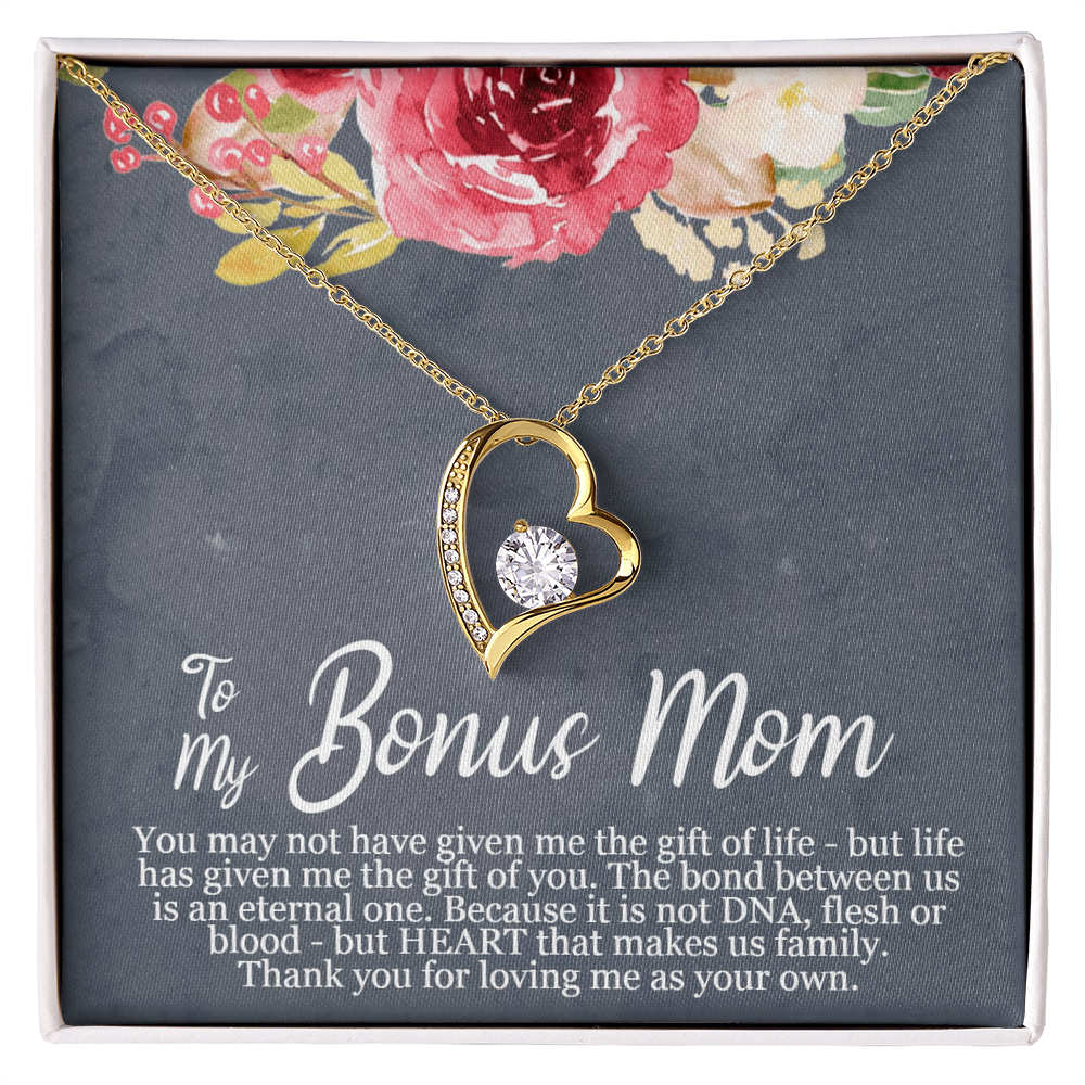 Bonus Mom Necklace – A Heartfelt Bonus Mother's Gift of Love & Gratitude