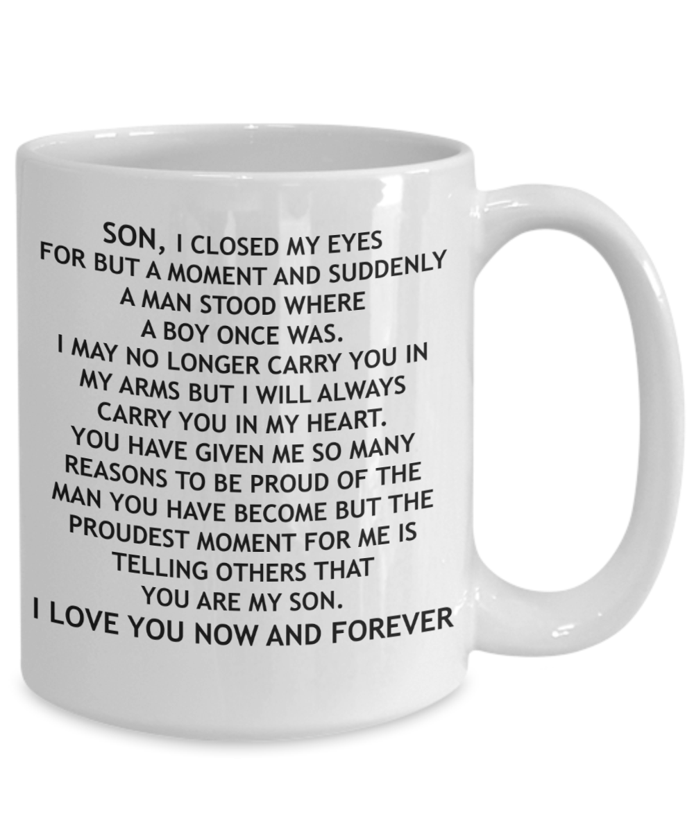 To My Son - Inspirational Quotes 11oz & 15oz Coffee Mug