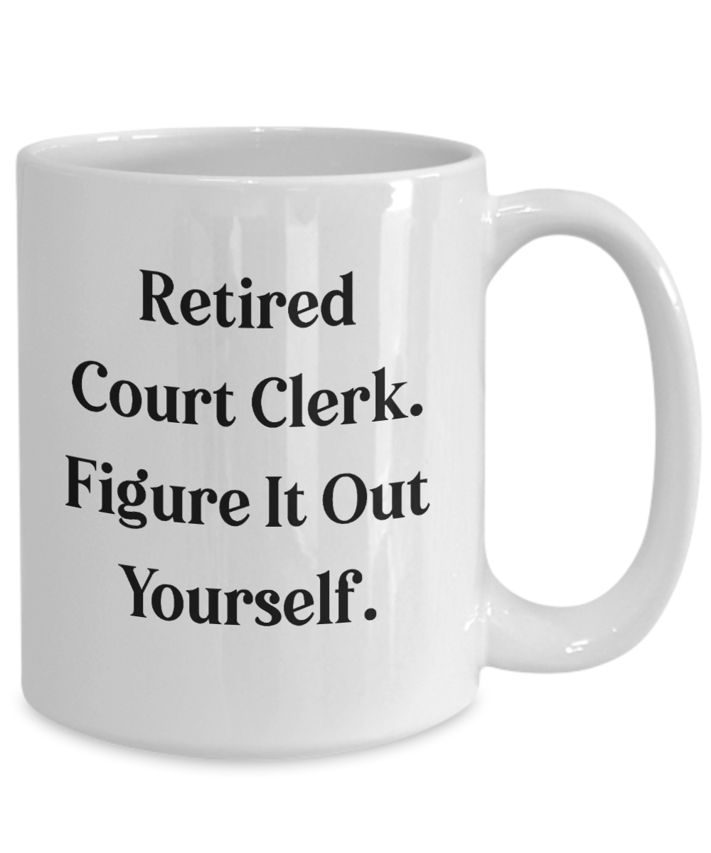 Nice Court Clerk Coffee Mug
