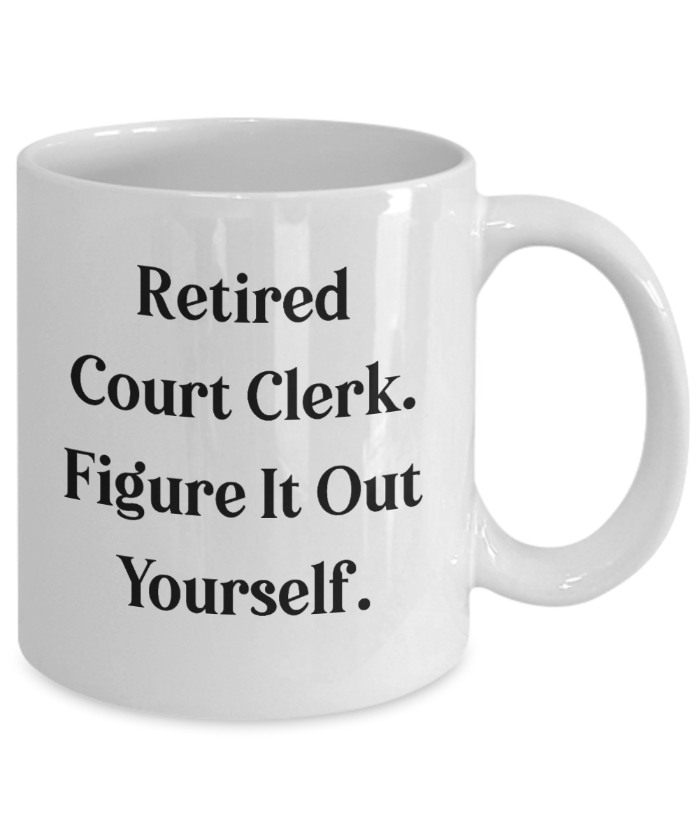 Nice Court Clerk Coffee Mug