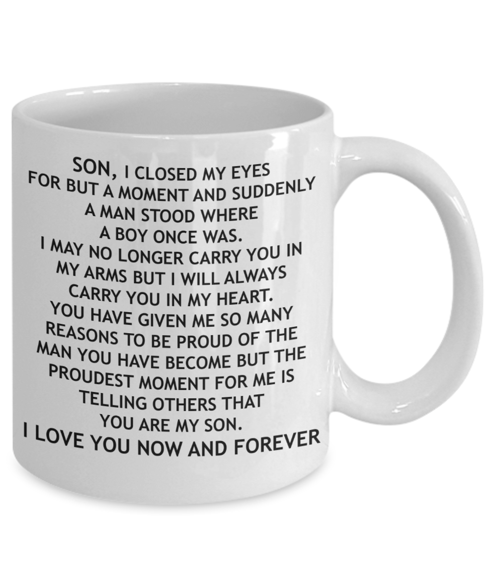 To My Son - Inspirational Quotes 11oz & 15oz Coffee Mug