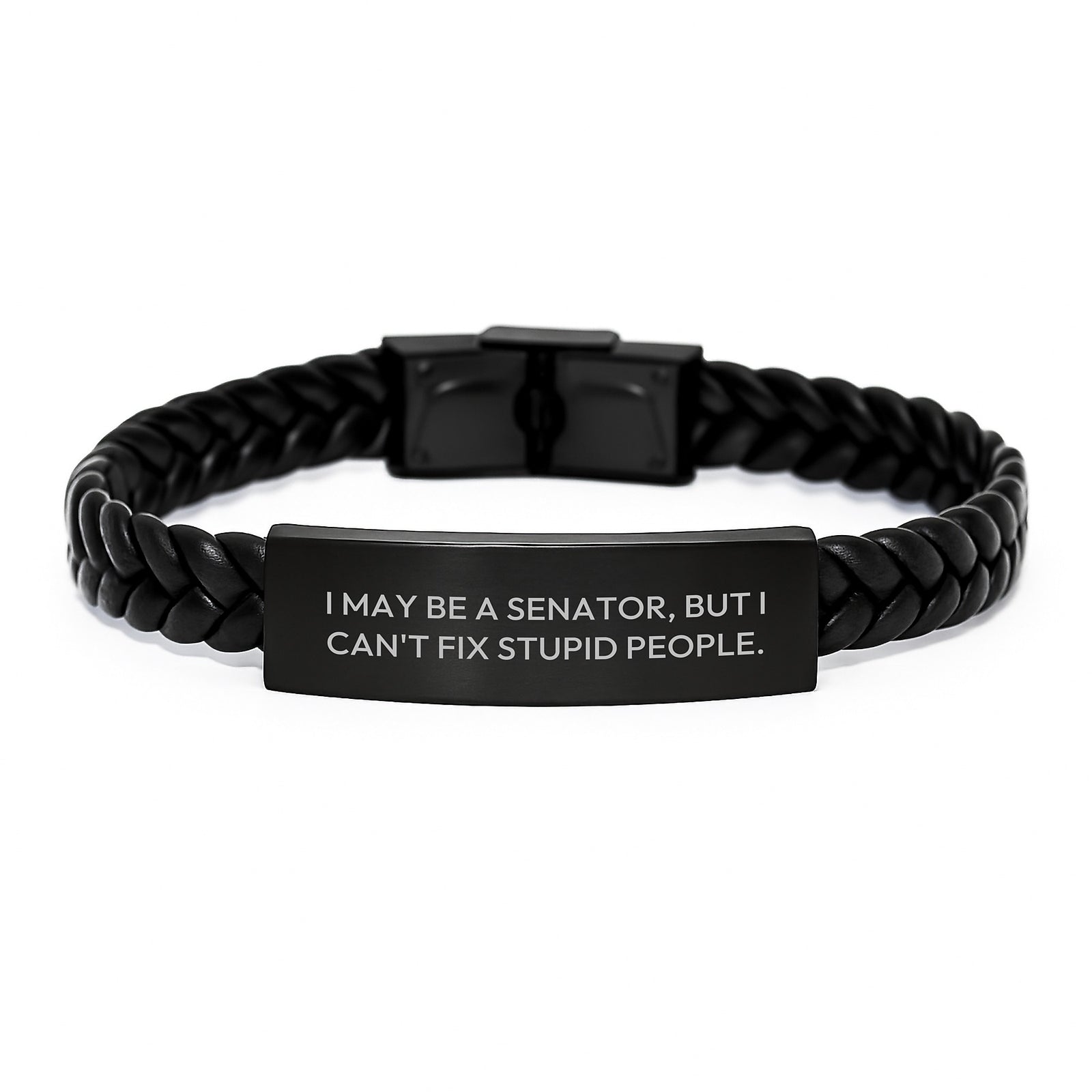 Senator Gift for Him - A Humorous Keepsake Bracelet - Image 1