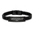 Papa's Gift, Funny Quote Interlaced Leather Bracelet, Gifts from Family to Papa for Graduation, 'I Think Me Being Your Papa Is Enough Of A Gift' - Image 1