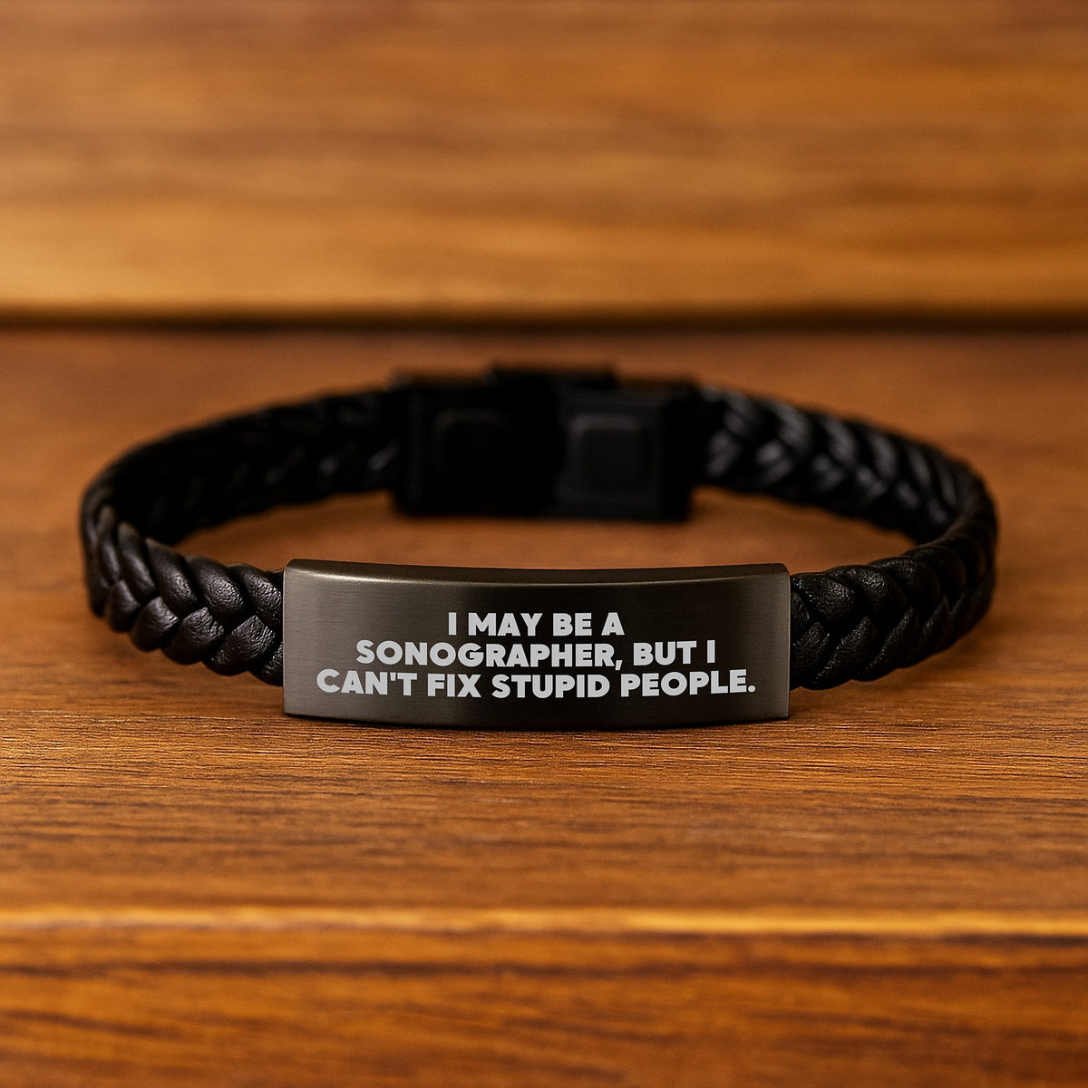 Sonographer Gift for Him - A Witty Keepsake Bracelet - Image 2