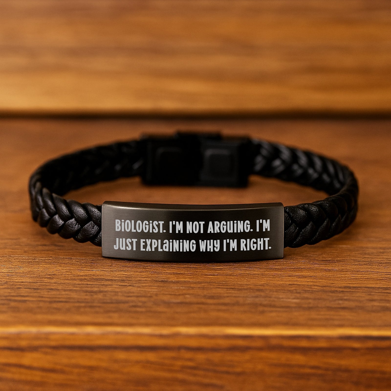 Christmas Gift for Her A Biologist's Assertive Present - Leather - Image 2