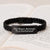 Funny Performer Gifts for Men, Unique Interlaced Leather Bracelet with Quote 'My Heart Belongs To A Performer' - Perfect Christmas Unique Gifts from Friends to Family - Image 3
