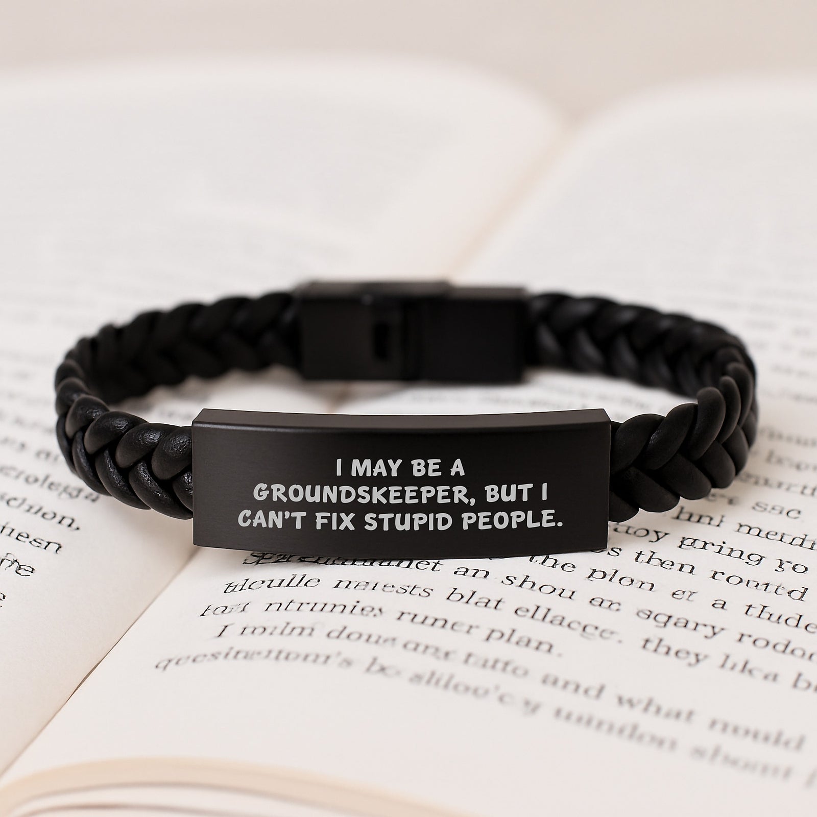 Groundskeeper Bracelet Gift for Him - A Humorous Keepsake - Image 3