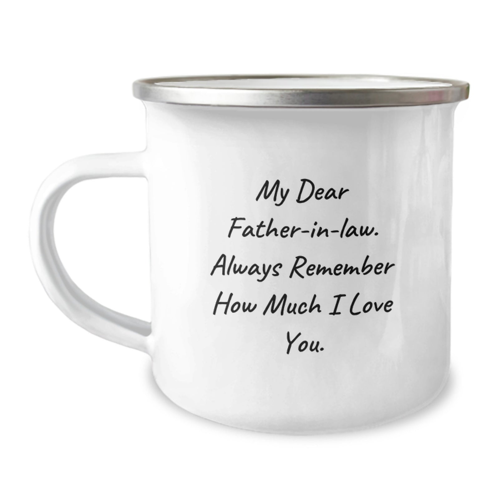 Birthday Gift Camping Mug for Her Surprise Present Father-in-law - Image 1