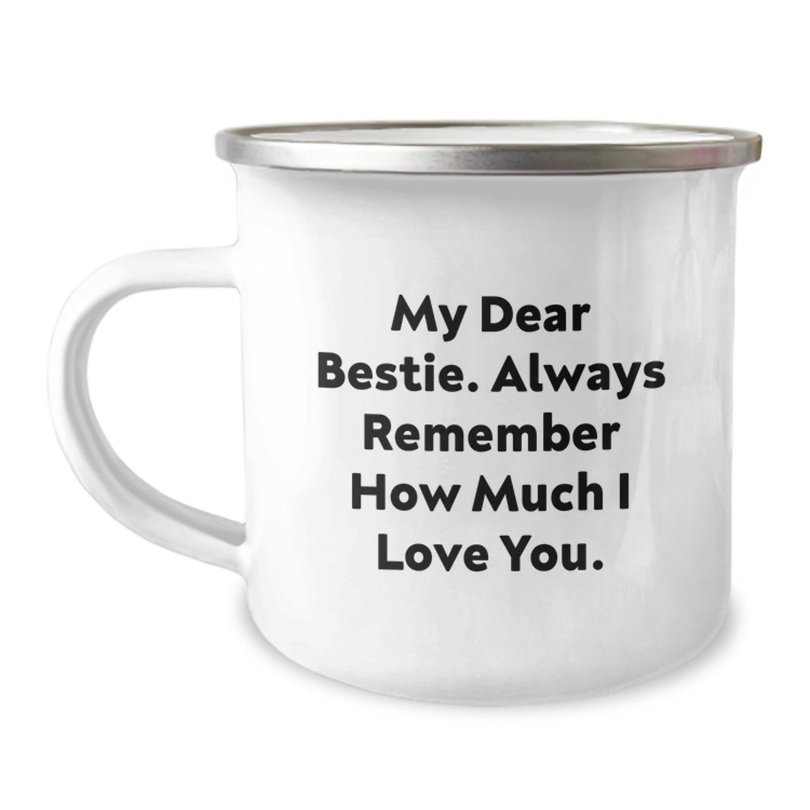 Unique Gifts for Bestie, Funny Camping Mugs with Inspirational Quote, Perfect Graduation Unique Gifts from Friends to Bestie - Image 1