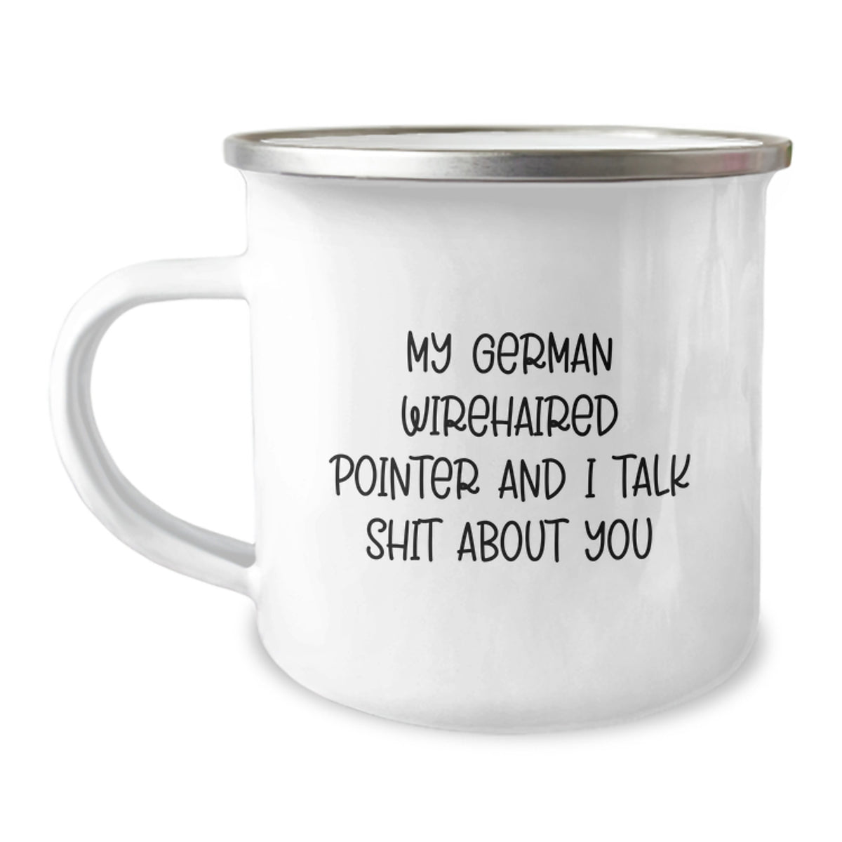 German Wirehaired Pointer Keepsake Camping Mug Birthday Gift for Him - Image 1