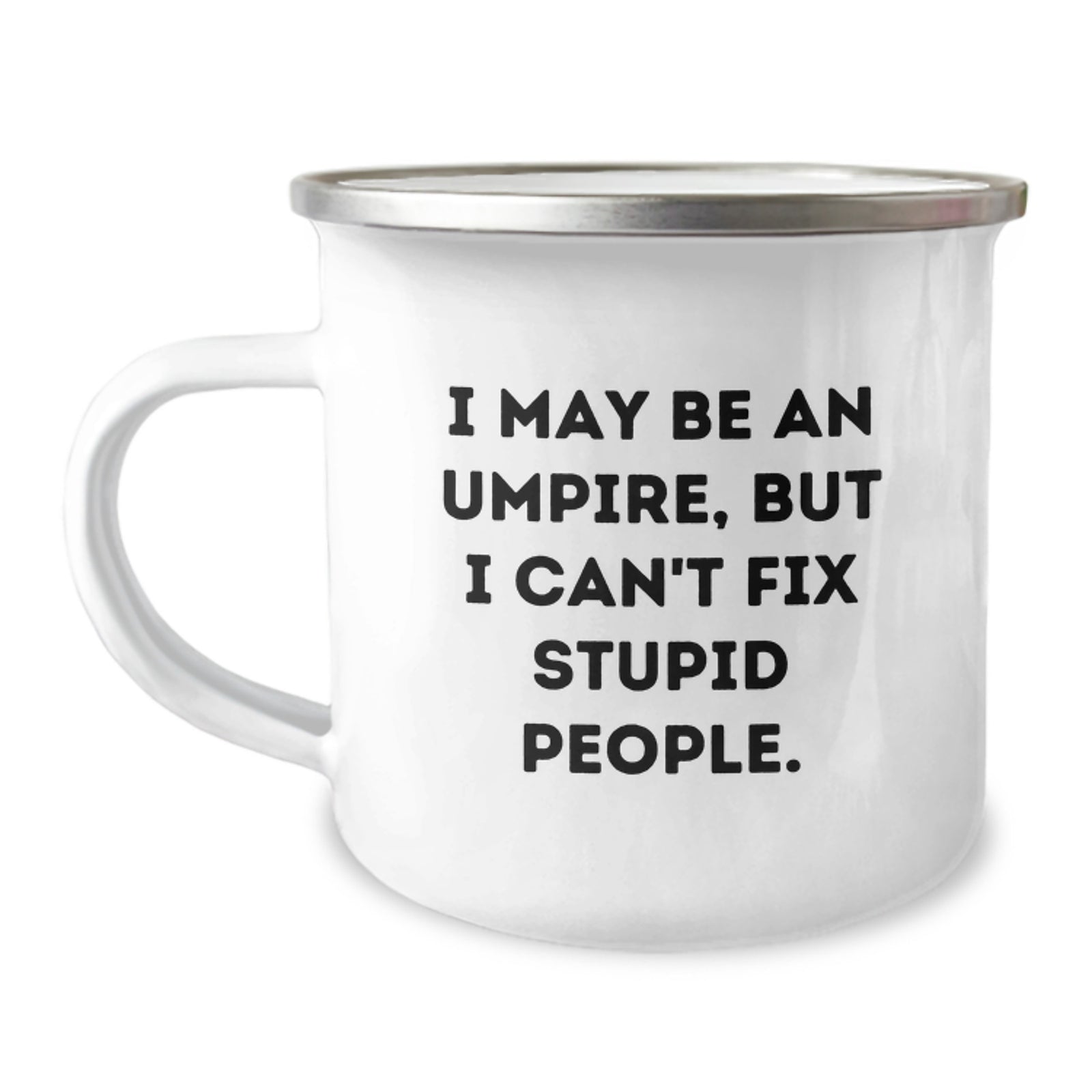 Umpire Camping Mug Gift for Him - A Humorous Present for the Ballpark - Image 1