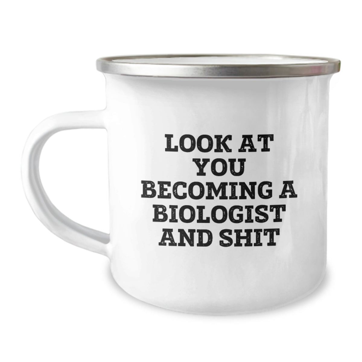 Biologist Gift for Him A Humorous Keepsake Camping Mug - Image 1