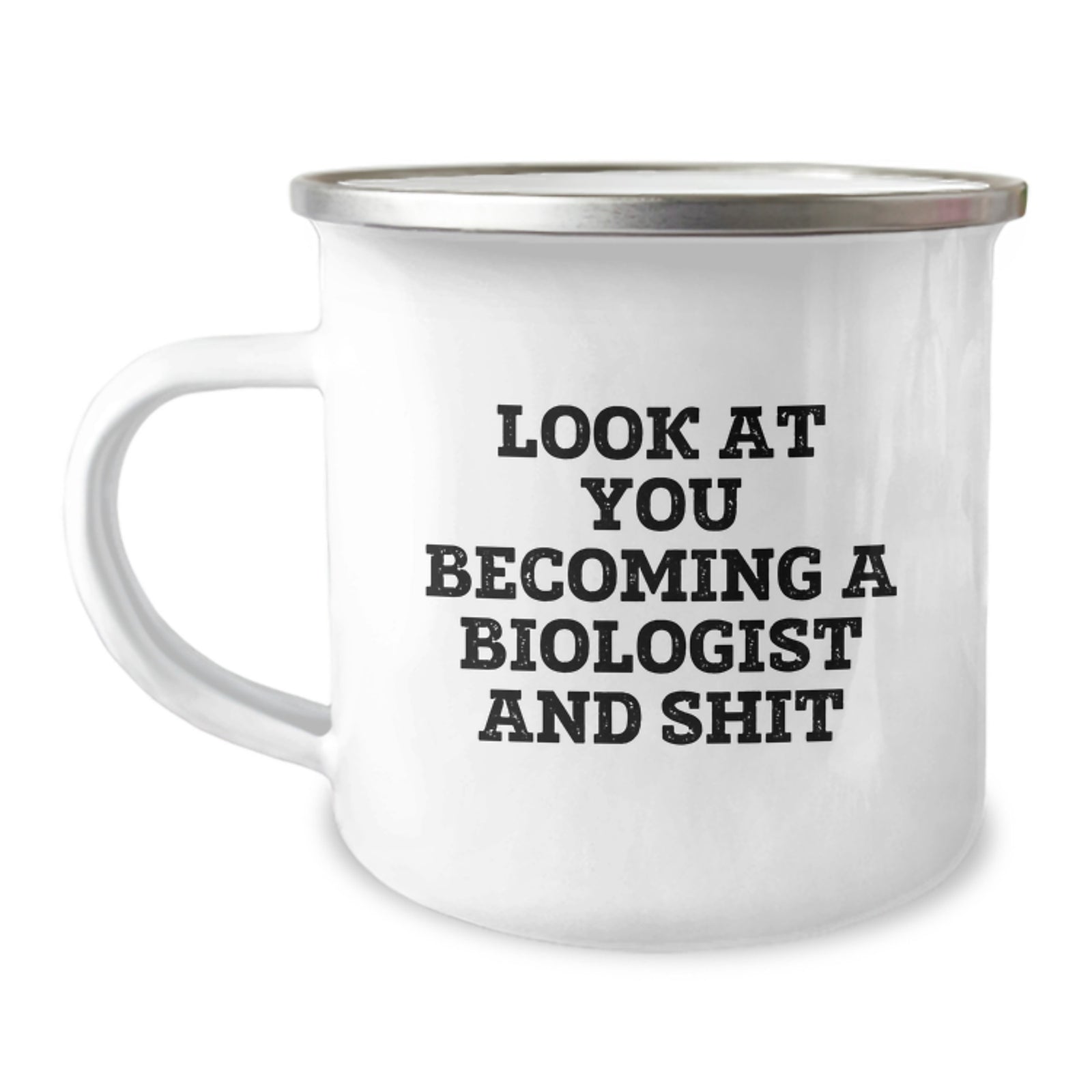 Biologist Gift for Him A Humorous Keepsake Camping Mug - Image 1