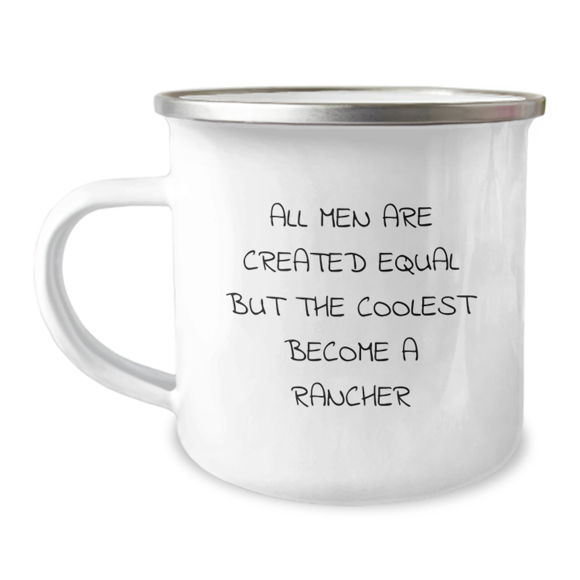 Unique Christmas Unique Gifts for Rancher Men Funny Camping Mug - Gifts from Friends, Family to Rancher Guys - Image 1