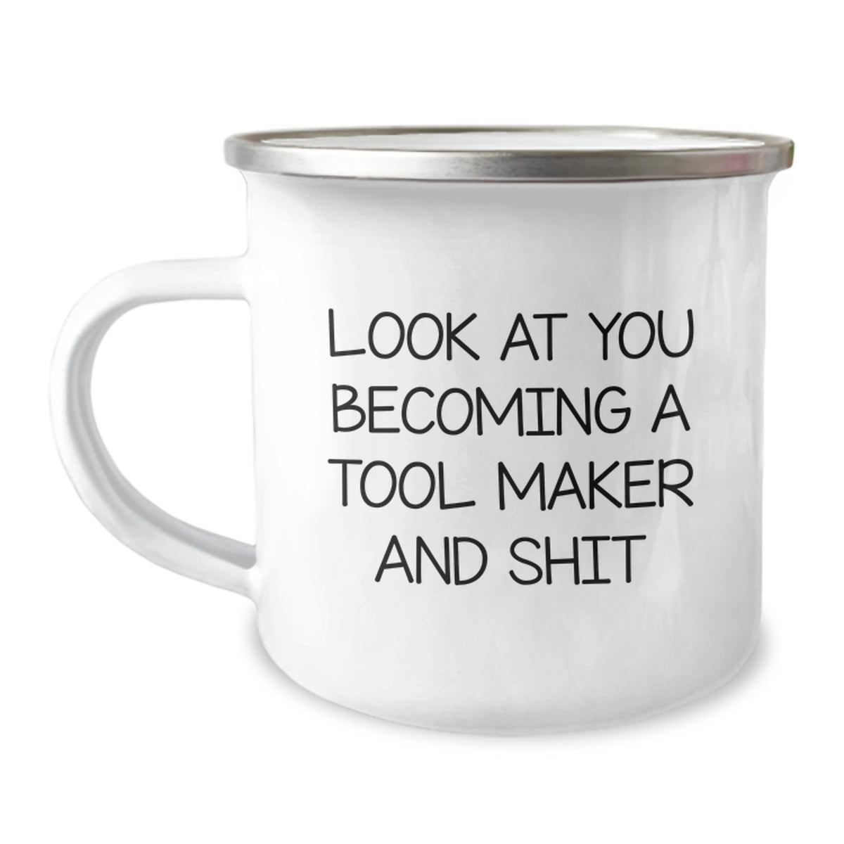 Birthday Gift Camping Mug for Her Present – Tool Maker Quote - Image 1