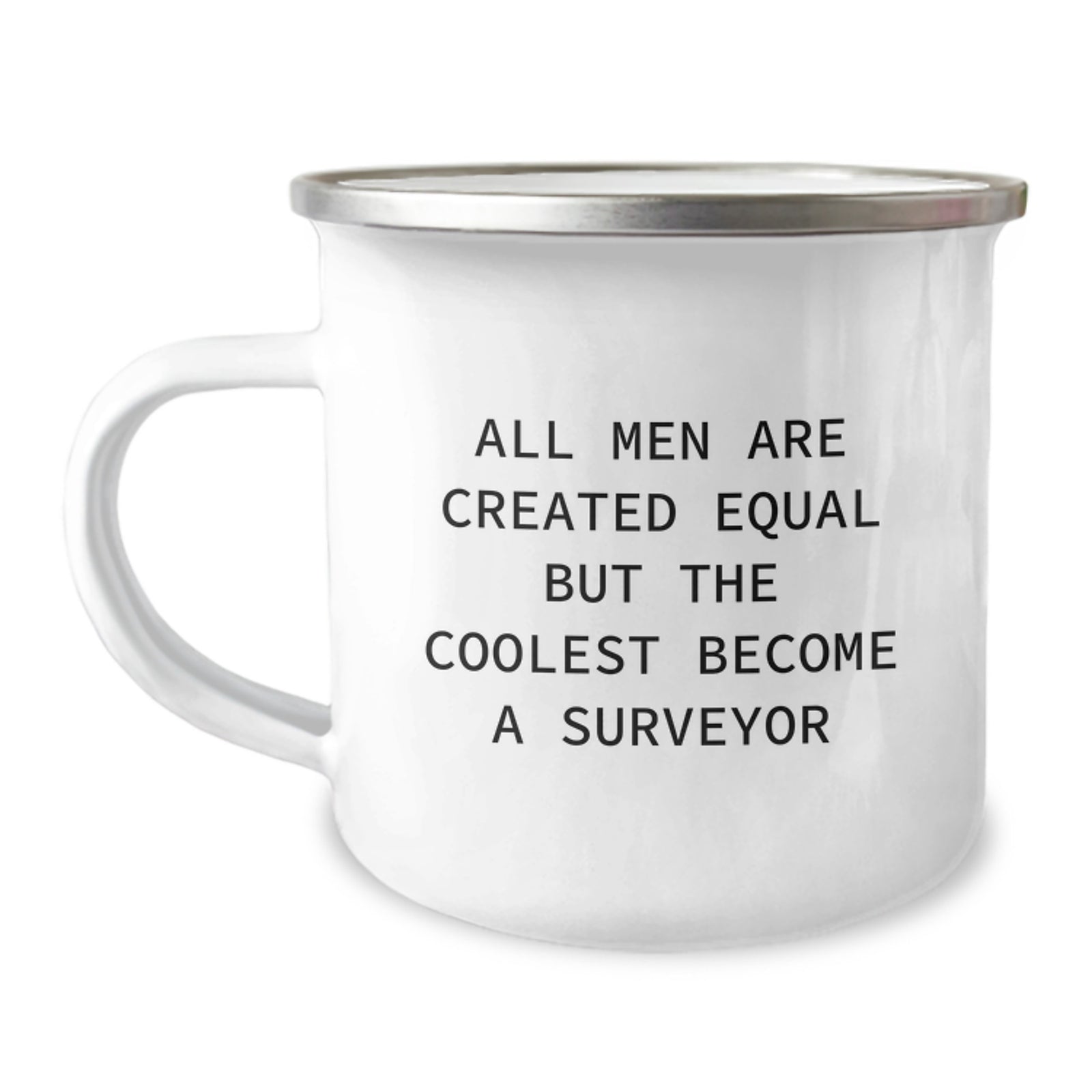 Funny Surveyor Gifts for Men, Unique Camping Mug Quote - Gifts from Friends for the Coolest Surveyor - Image 1