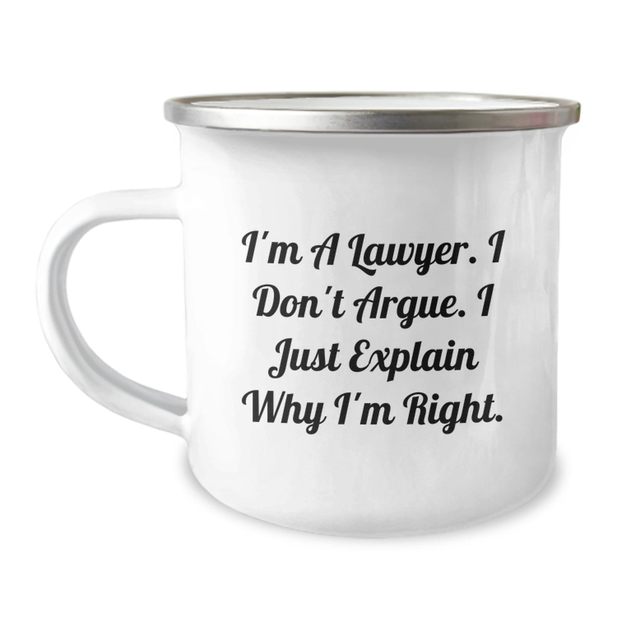 Funny Lawyer Gifts for Men - I'm A Lawyer, Gifts from Friends, Camping Mug for Lawyer Graduation Unique Gifts - Image 1