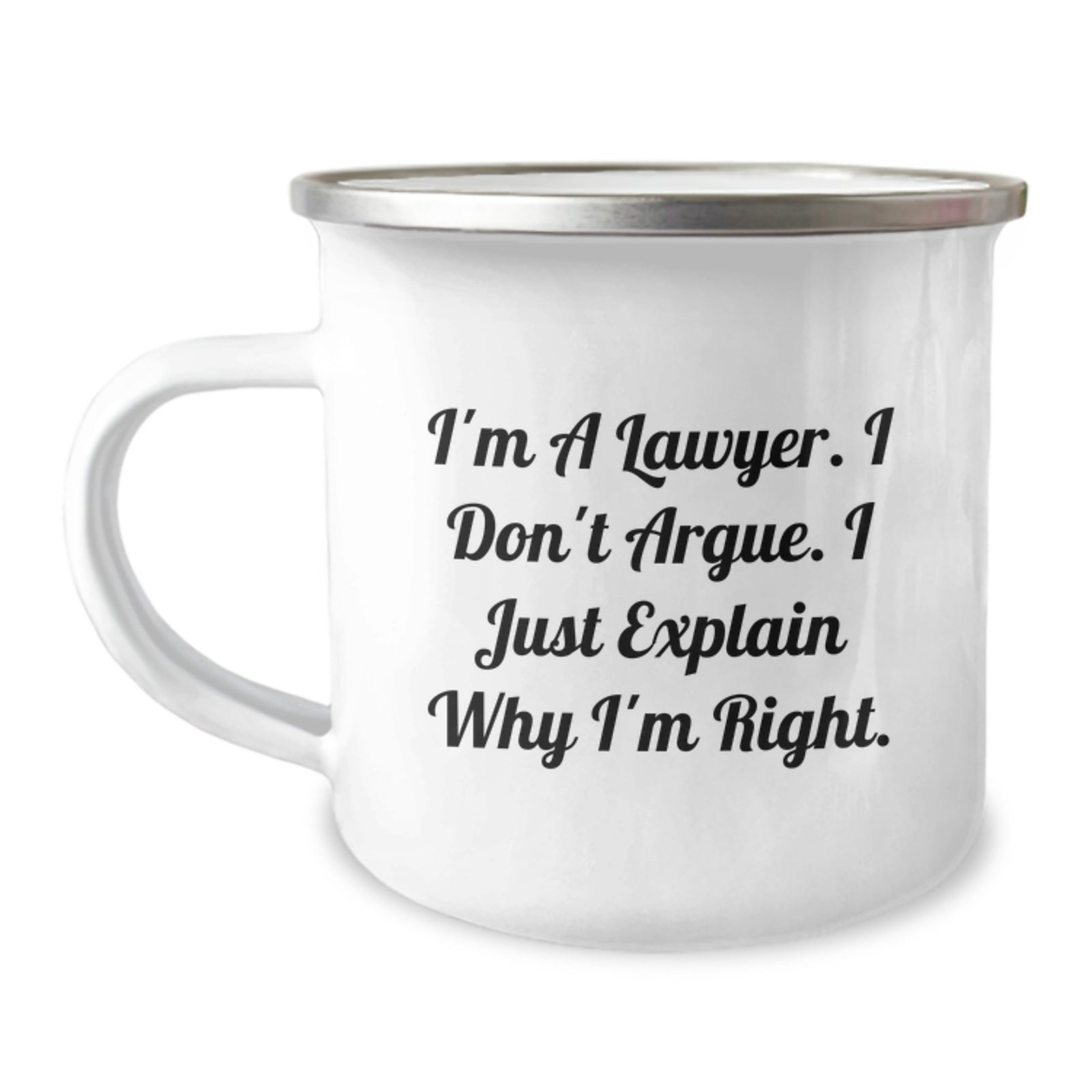 Funny Lawyer Gifts for Men - I'm A Lawyer, Gifts from Friends, Camping Mug for Lawyer Graduation Unique Gifts - Image 1