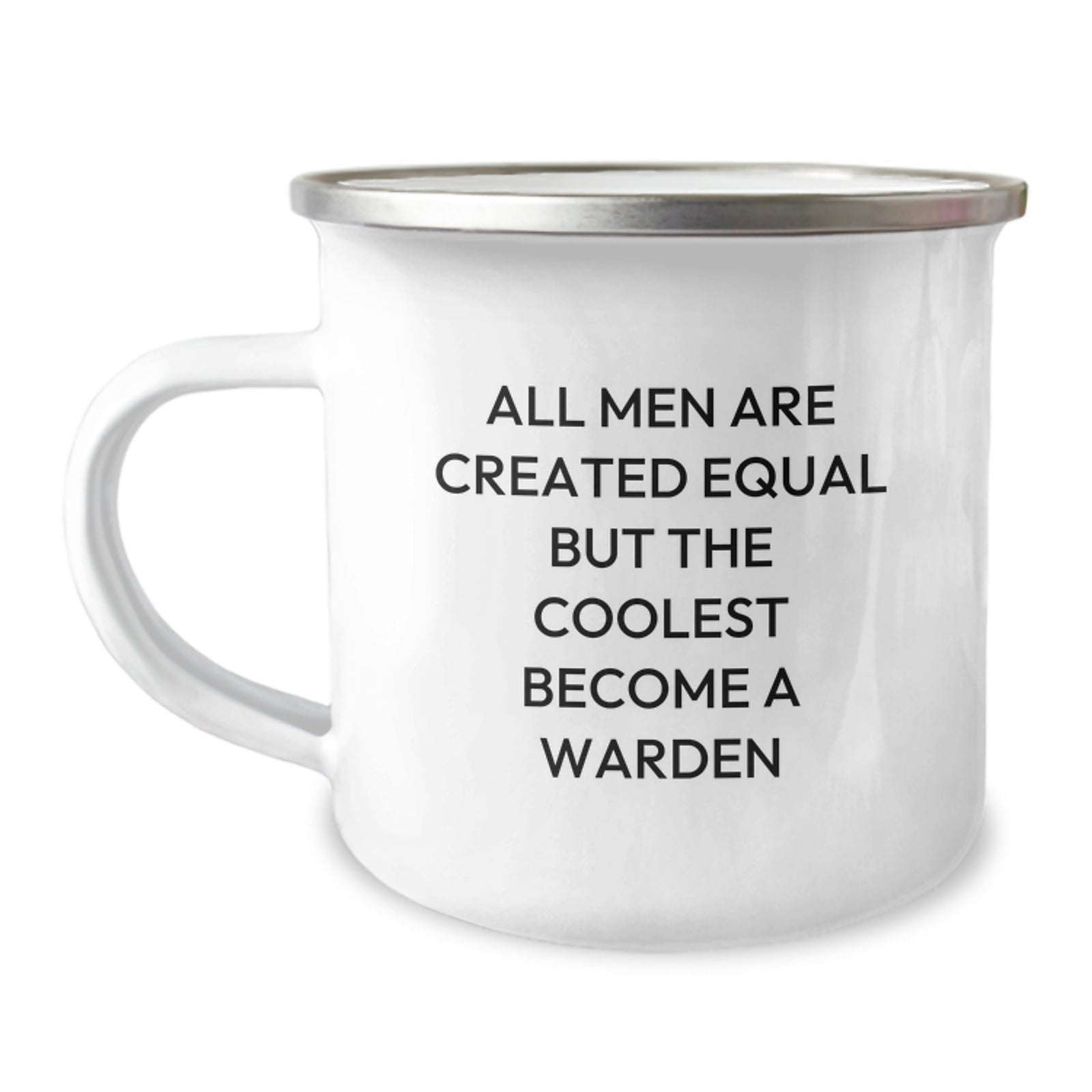 Warden Enthusiast Funny Camping Mug Gifts from Men to Warden Friends and Family for Christmas - Image 1