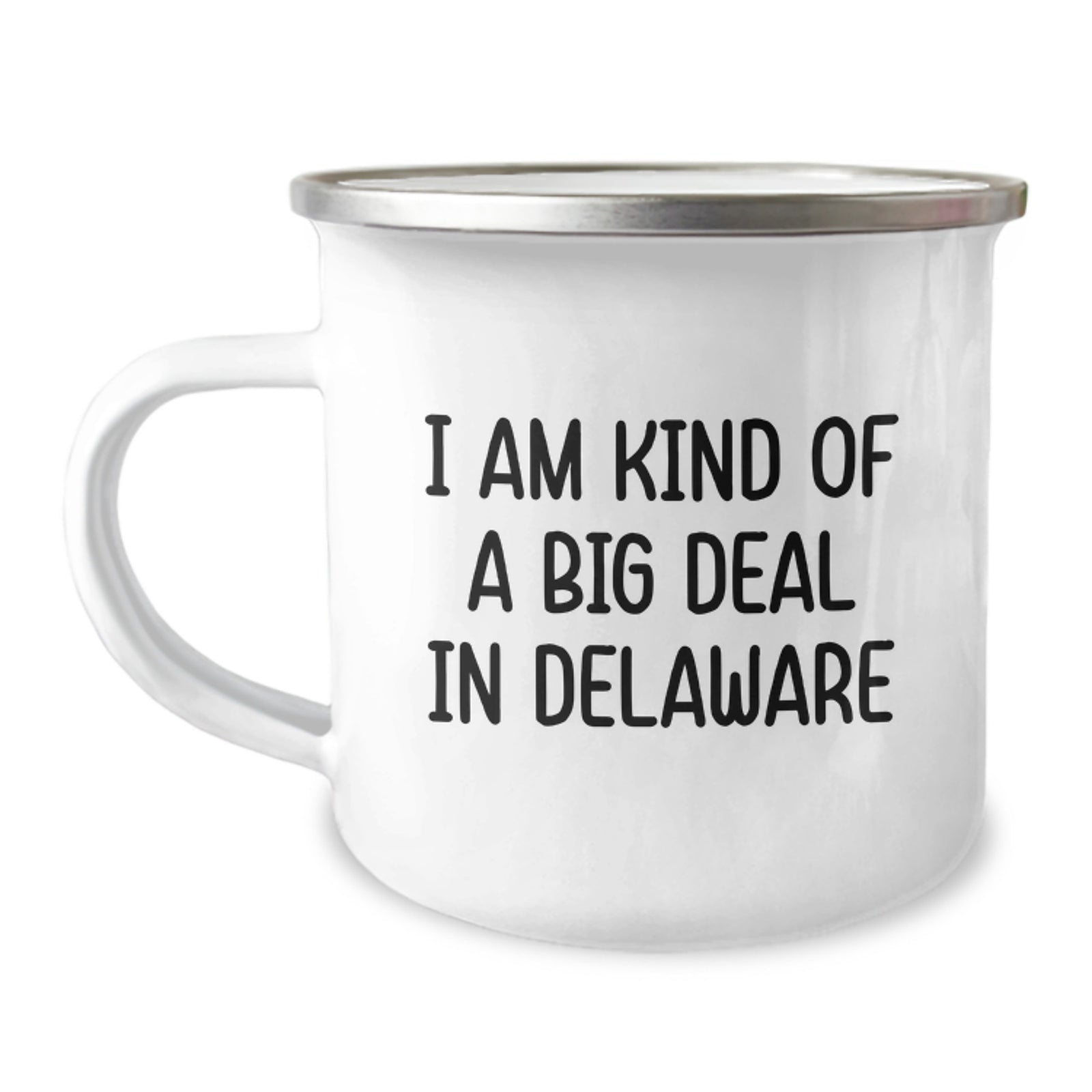 Funny Delaware Camping Mug Gifts for Him, Gifts from Friends, Birthday Unique - Image 1