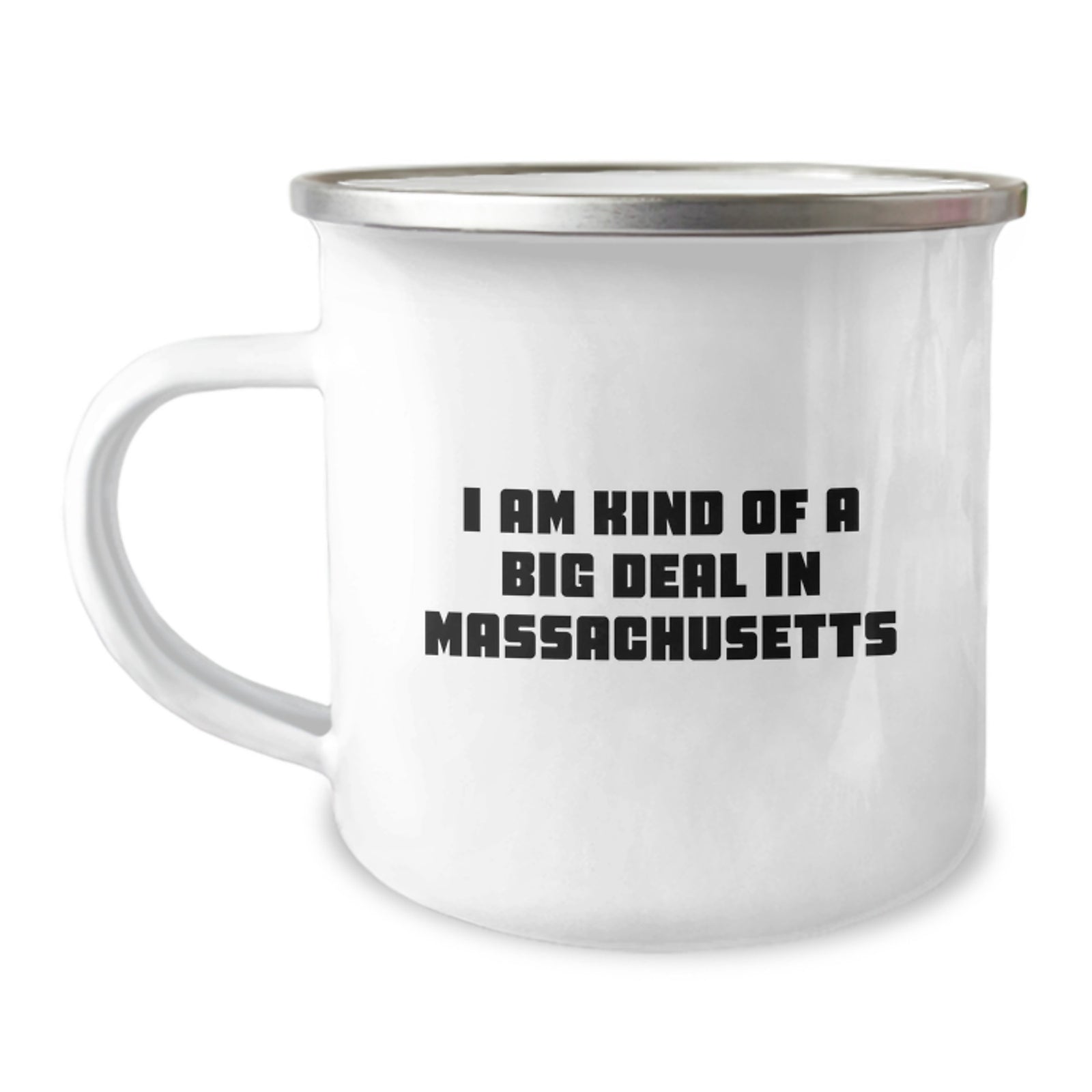 Massachusetts Camping Mug, Funny Quote Gifts from Friends to Family in Massachusetts, Christmas Unique Gifts for Men Women - Image 1
