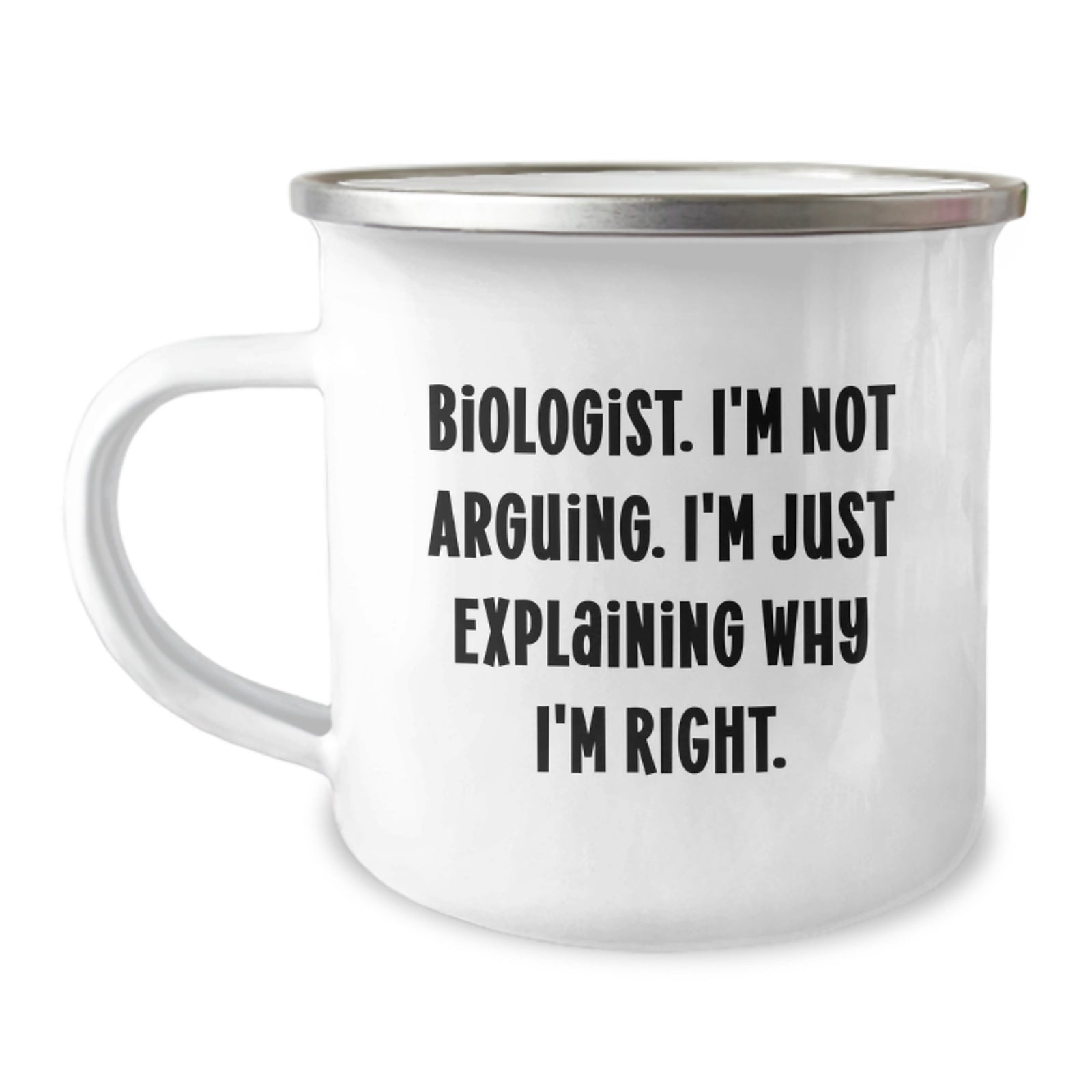 Christmas Gift for Her - Biologist Present with Assertive Quote - Image 1