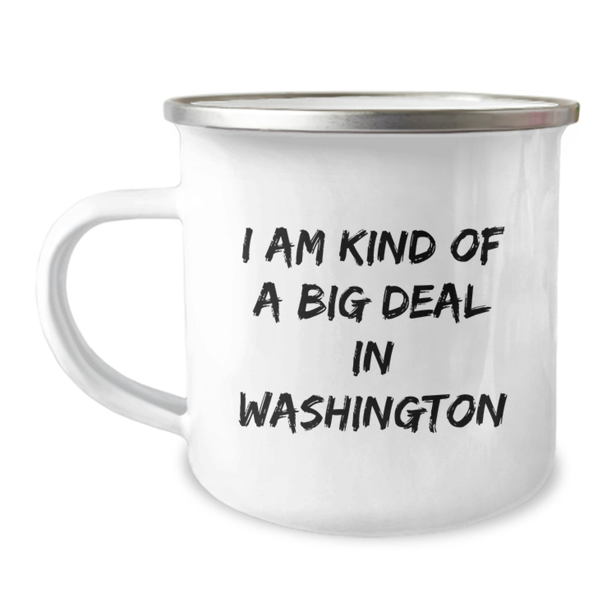 Washington Camping Mug - Funny Quote - Gifts from Friends to Family in Washington State - Perfect for Christmas Unique Gifts - Image 1
