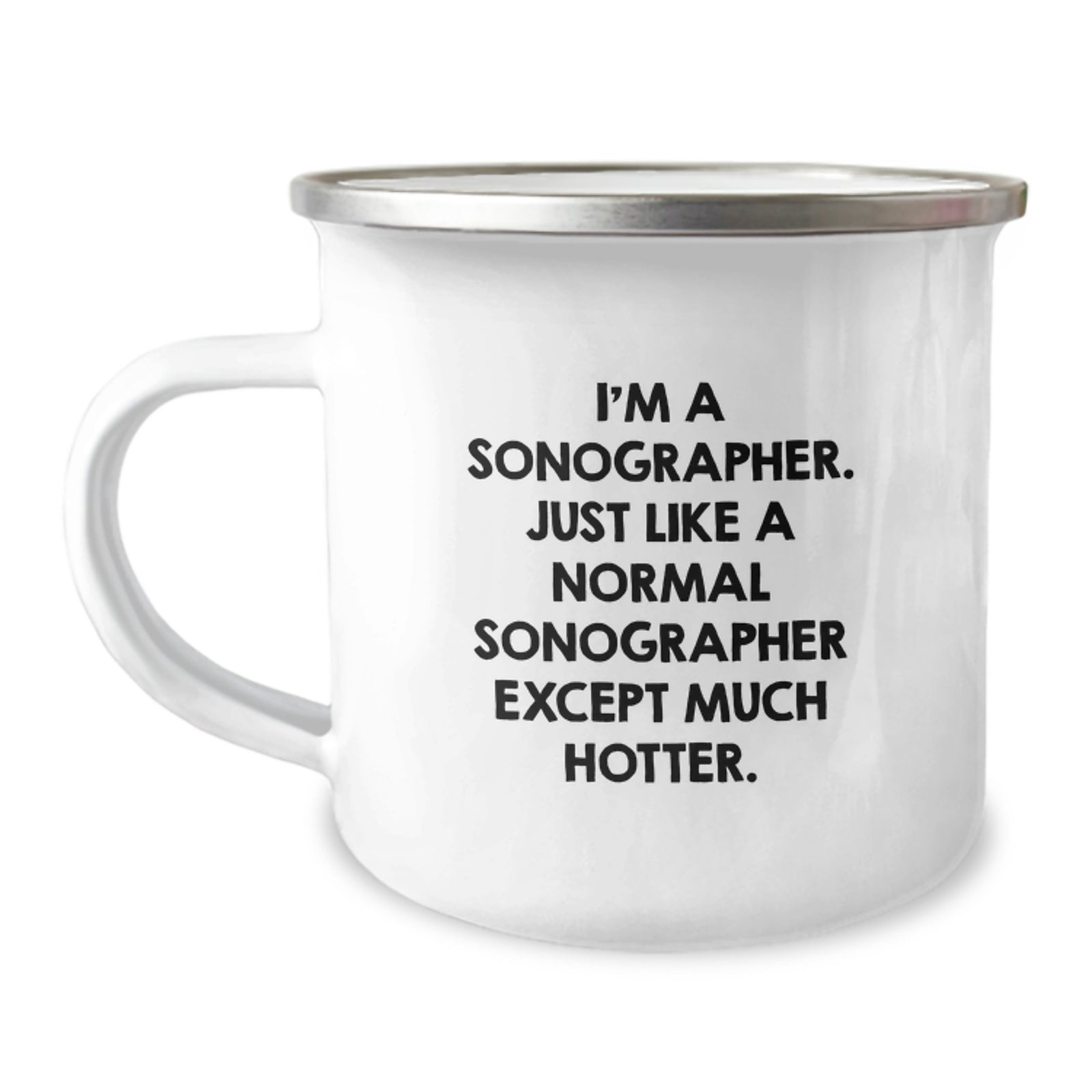 Funny Sonographer Gifts for Birthday Unique Camping Mugs from Friends for Sonographer - Image 1
