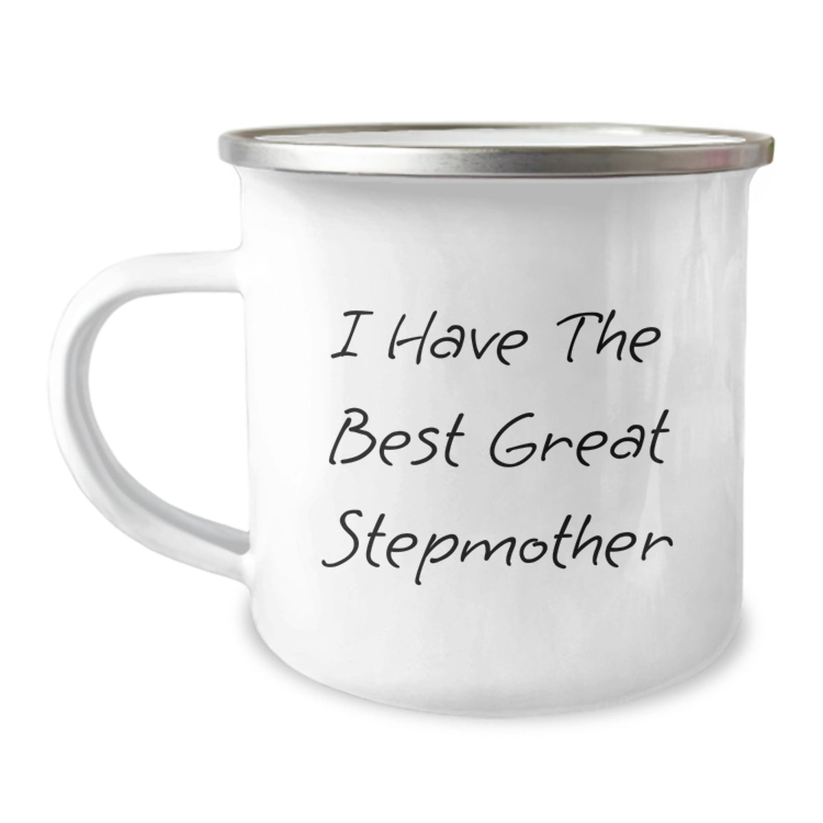 Great Stepmother Camping Mug, Funny Quote Gifts from Friends to StepMom, Graduation Unique Gifts for Women, Funny Stepmother Mug, I Have The Best Great Stepmother - Image 1