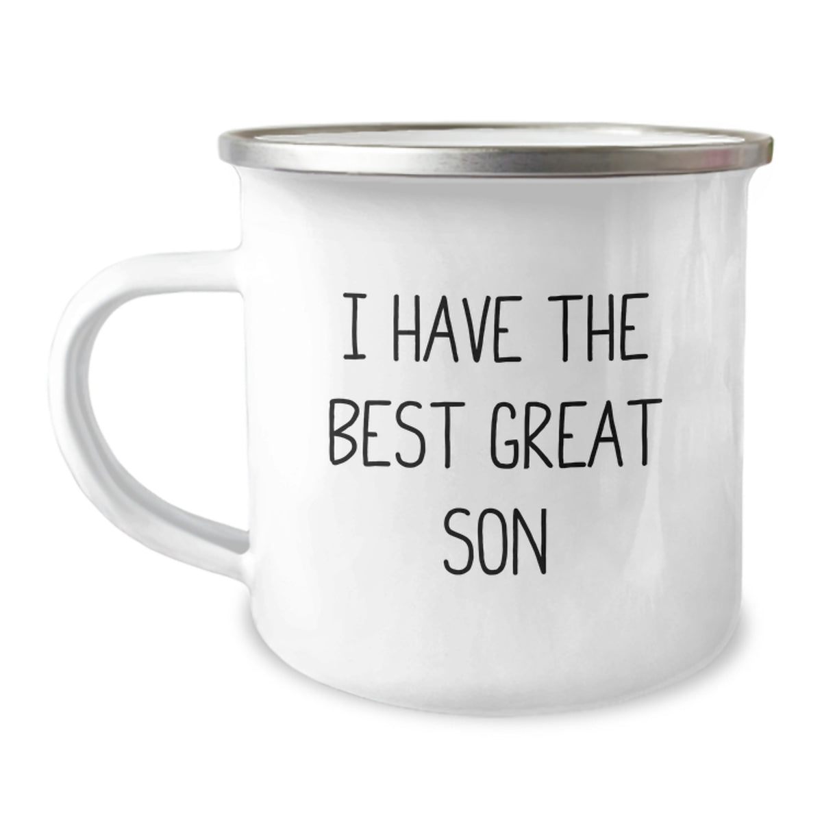 Funny Son Gifts, Unique Camping Mug, Gifts from Mom to Son, I Have The Best Great Son, Christmas Unique Gifts - Image 1