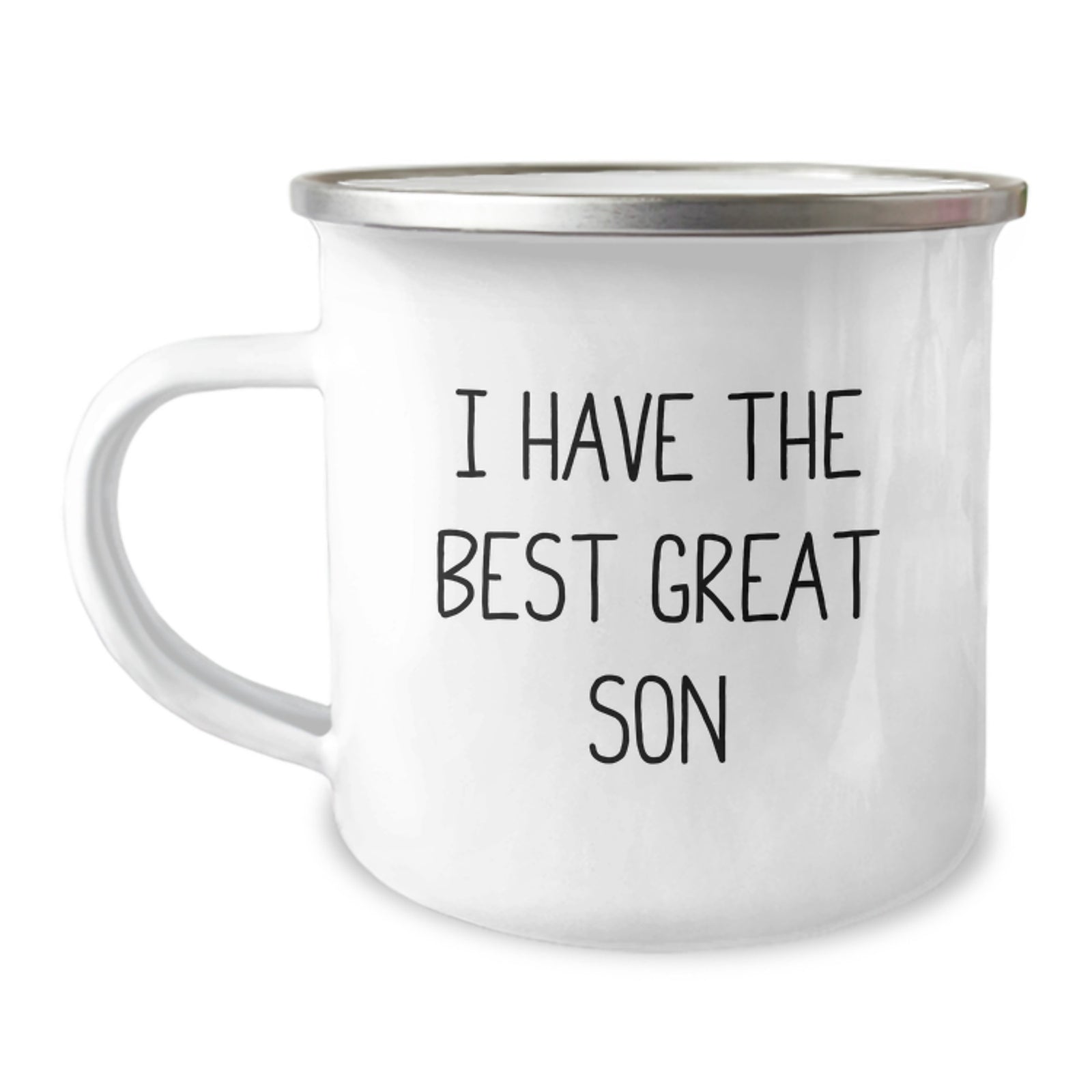 Funny Son Gifts, Unique Camping Mug, Gifts from Mom to Son, I Have The Best Great Son, Christmas Unique Gifts - Image 1
