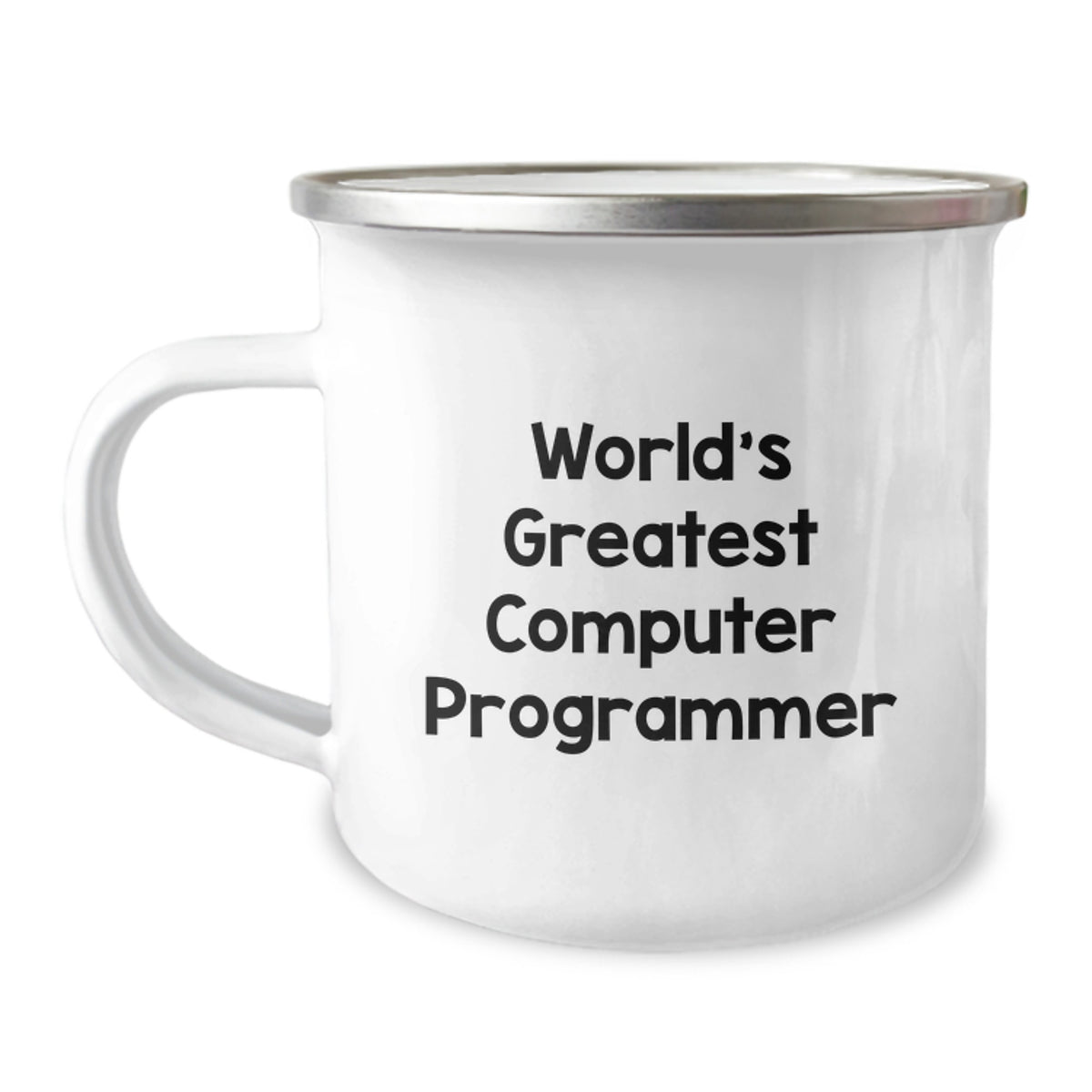 Funny Computer Programmer Gifts from Friends for Computer Programmer - World's Greatest Camping Mug for Birthday - Image 1