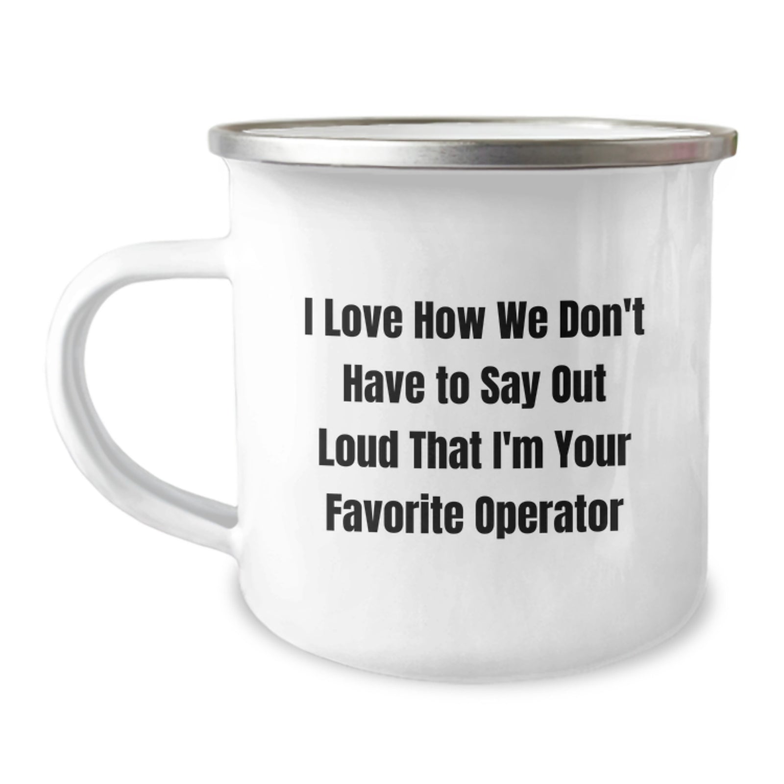 Funny Operator Camping Mug Gifts from Friends for Operator Christmas Unique Mugs - Image 1
