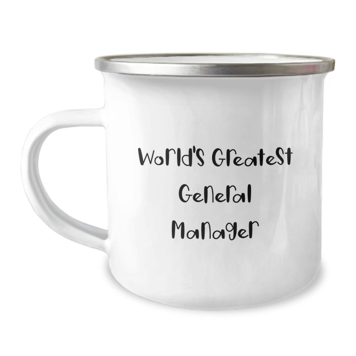 Funny General Manager Gifts for Mom General Manager Camping Mug from Daughter - World's Greatest Quote - Image 1