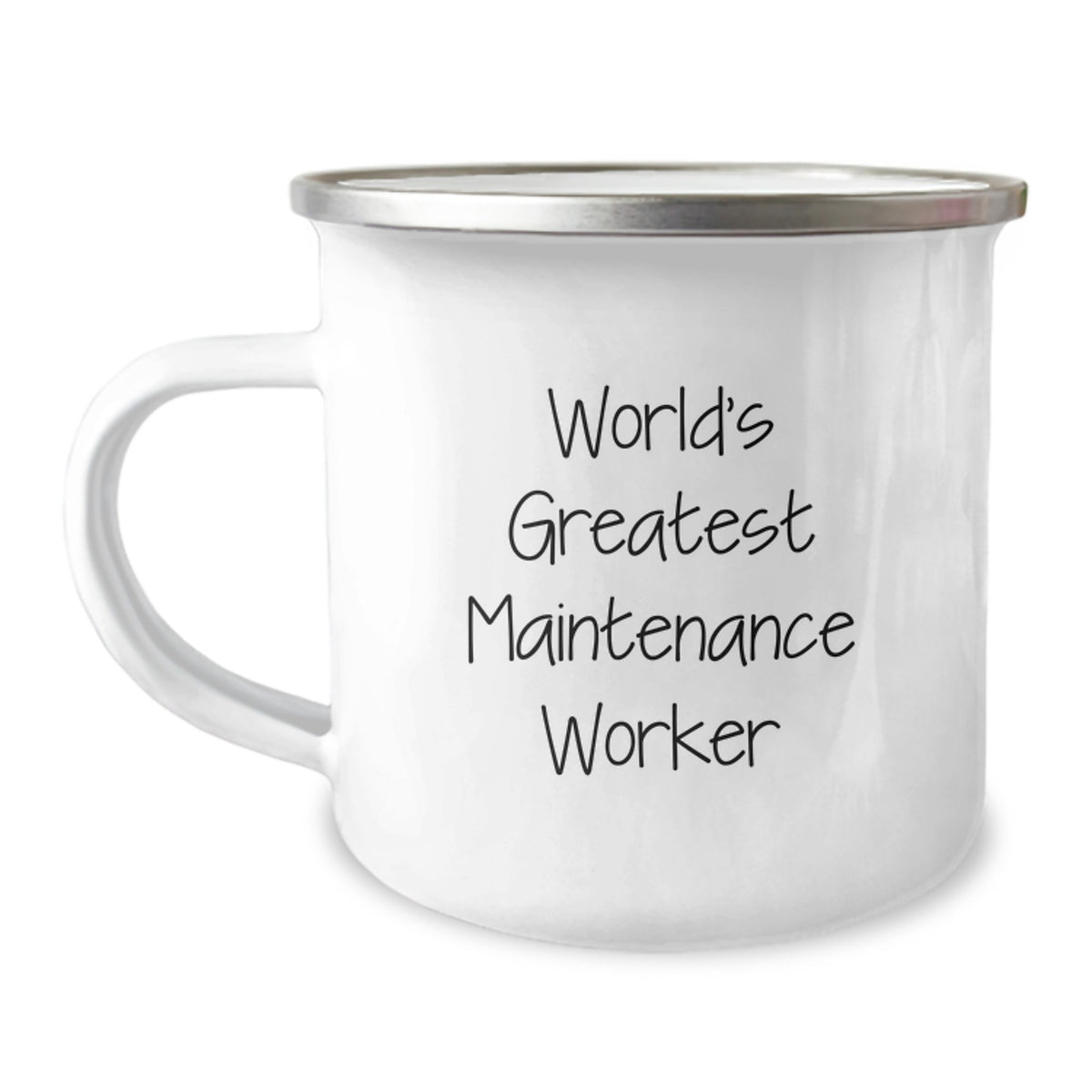 Funny Maintenance Worker Gifts, World's Greatest Mug for Him, Perfect Camping Mug for Graduation Day - Gifts from Family to Maintenance Worker - Image 1