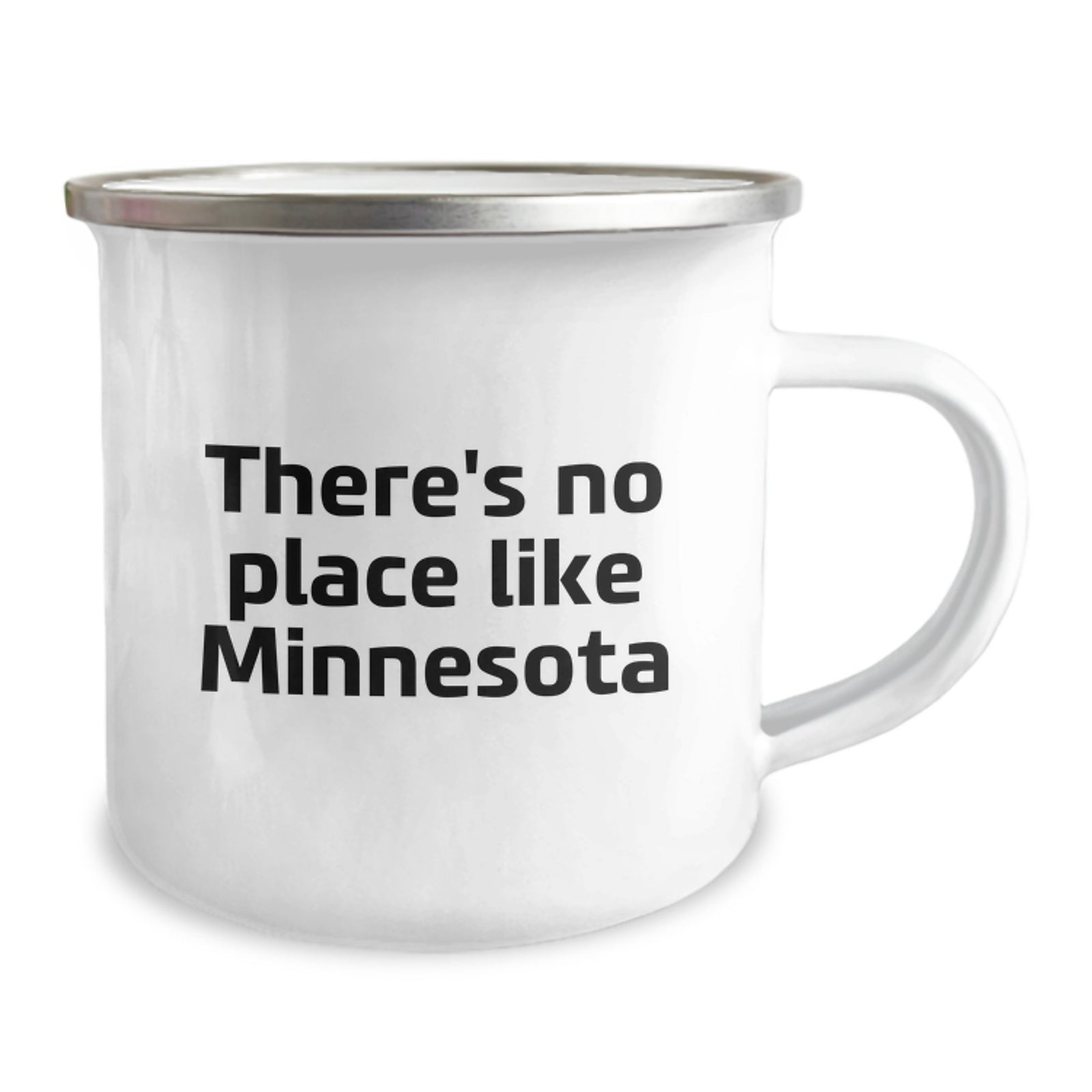 Funny Minnesota Gifts for Friends, Camping Mugs with 'There's No Place Like Minnesota' Quote, Unique Graduation Gifts for Him or Her - Image 2