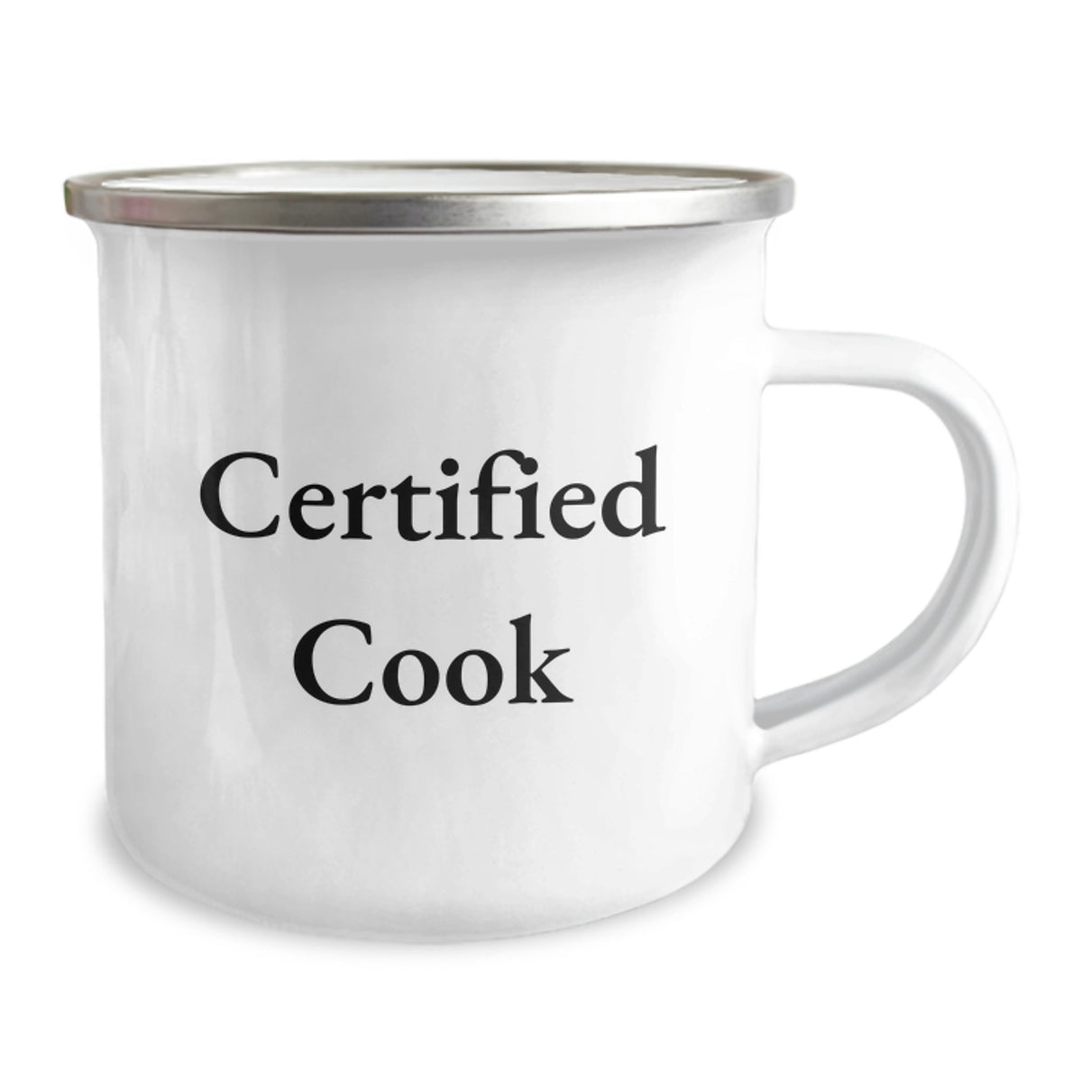 Funny Quote Certified Cook Gifts from Men for Friends Unique Camping Mug Cooks Christmas - Image 2