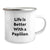 Papillon Dog Lover's Gift, Camping Mug for Graduation 'Life Is Better With A Papillon' from Family, Friends, or Coworkers to Papillon Dog Enthusiasts, Men, and Women - Image 2