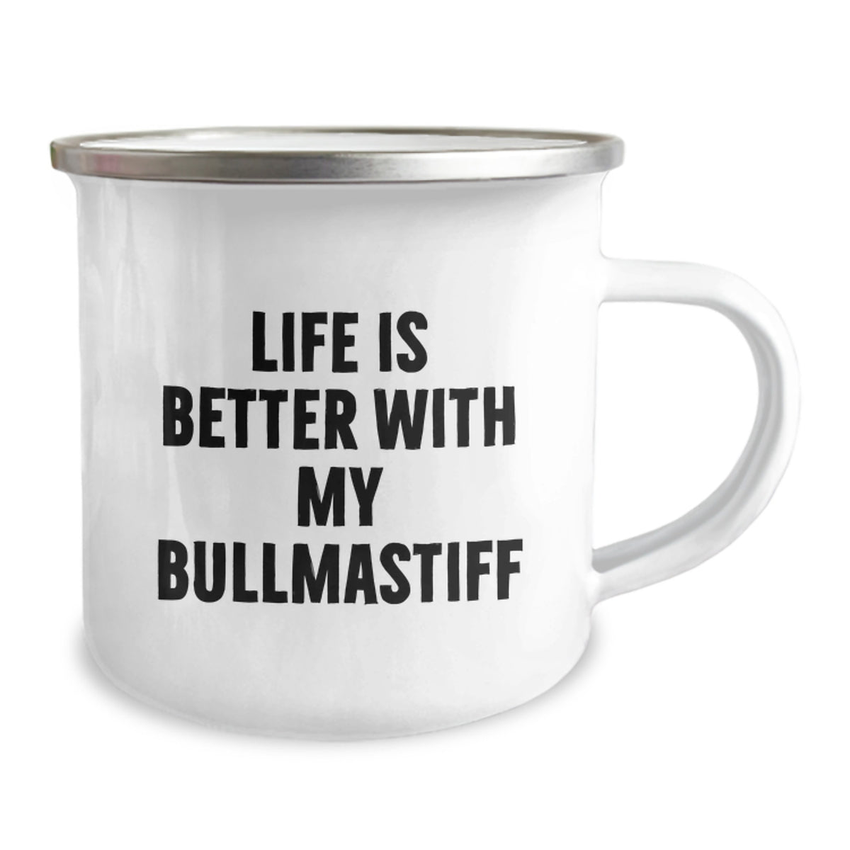 Bullmastiff Dog Lover Gifts from Friends to Family Member Funny Camping Mug Life Is Better With My Bullmastiff Birthday Unique - Image 2