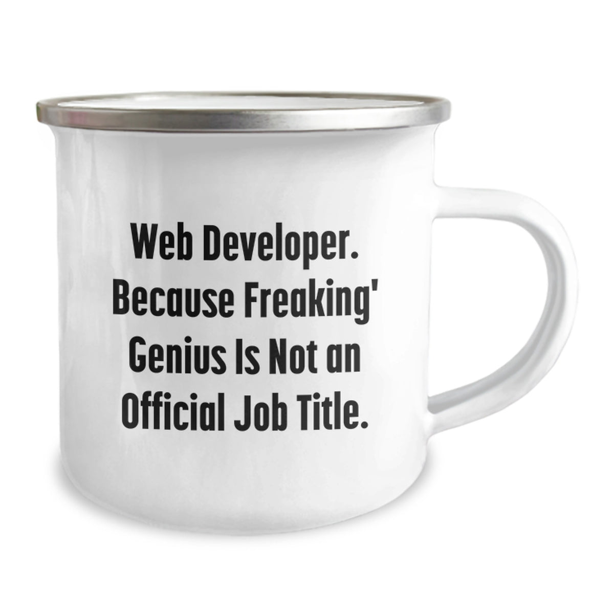 Web Developer Camping Mug Keepsake Graduation Gift for Him - Image 2