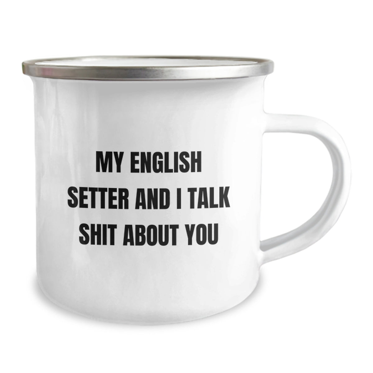 Birthday Gift English Setter Camping Mug for Her Present - Image 2