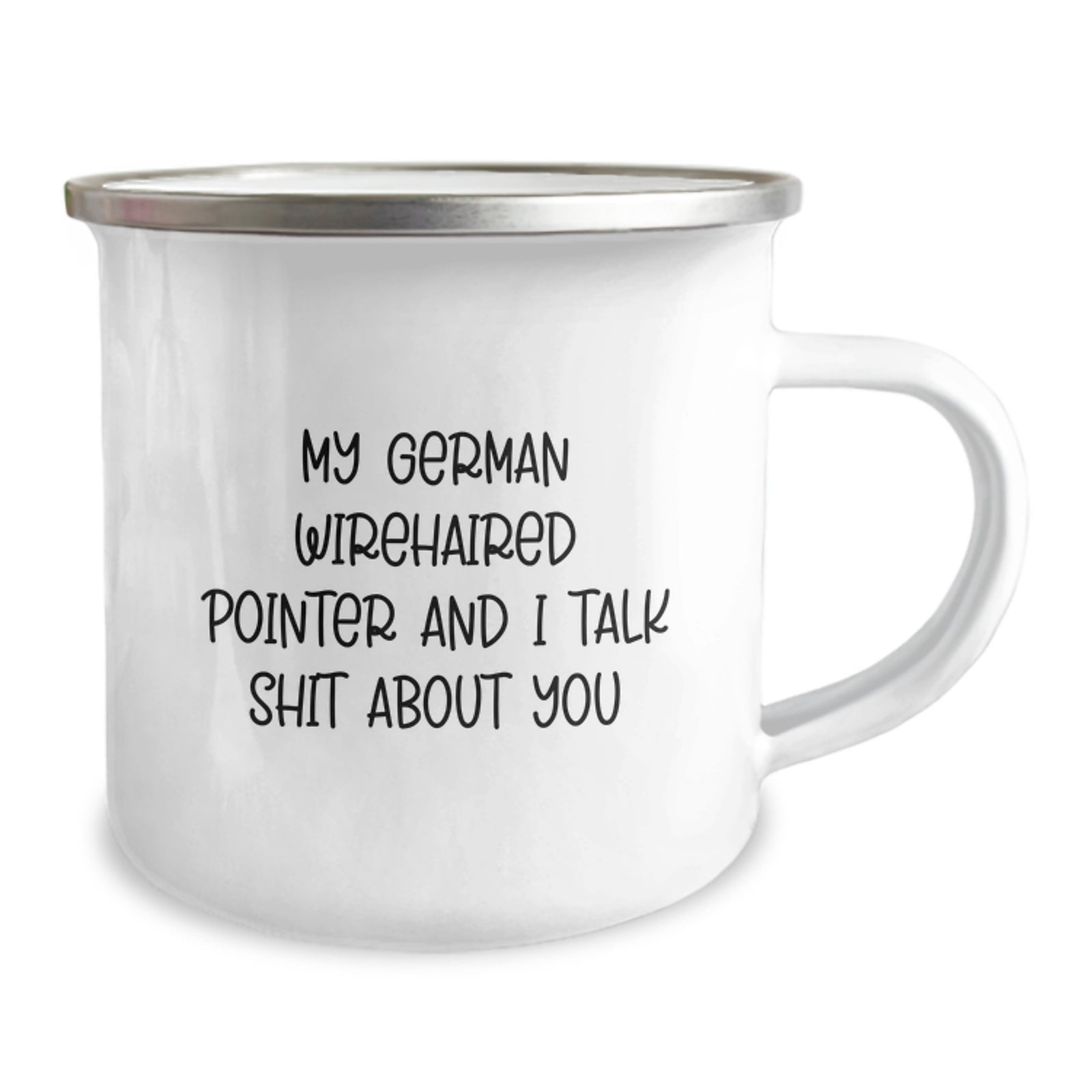 German Wirehaired Pointer Keepsake Camping Mug Birthday Gift for Him - Image 2