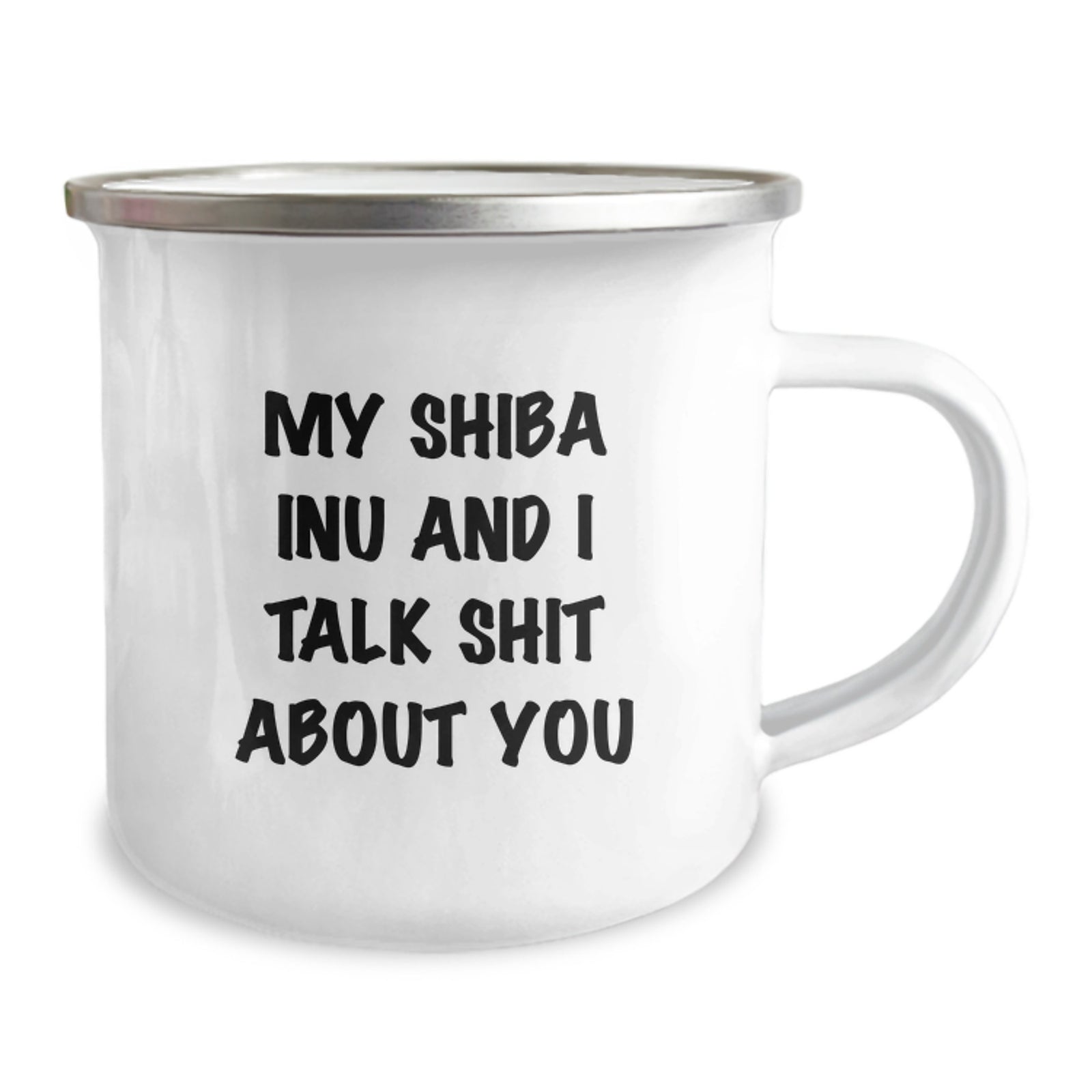 Shiba Inu Camping Mug Keepsake for Him Christmas Gift - Image 2