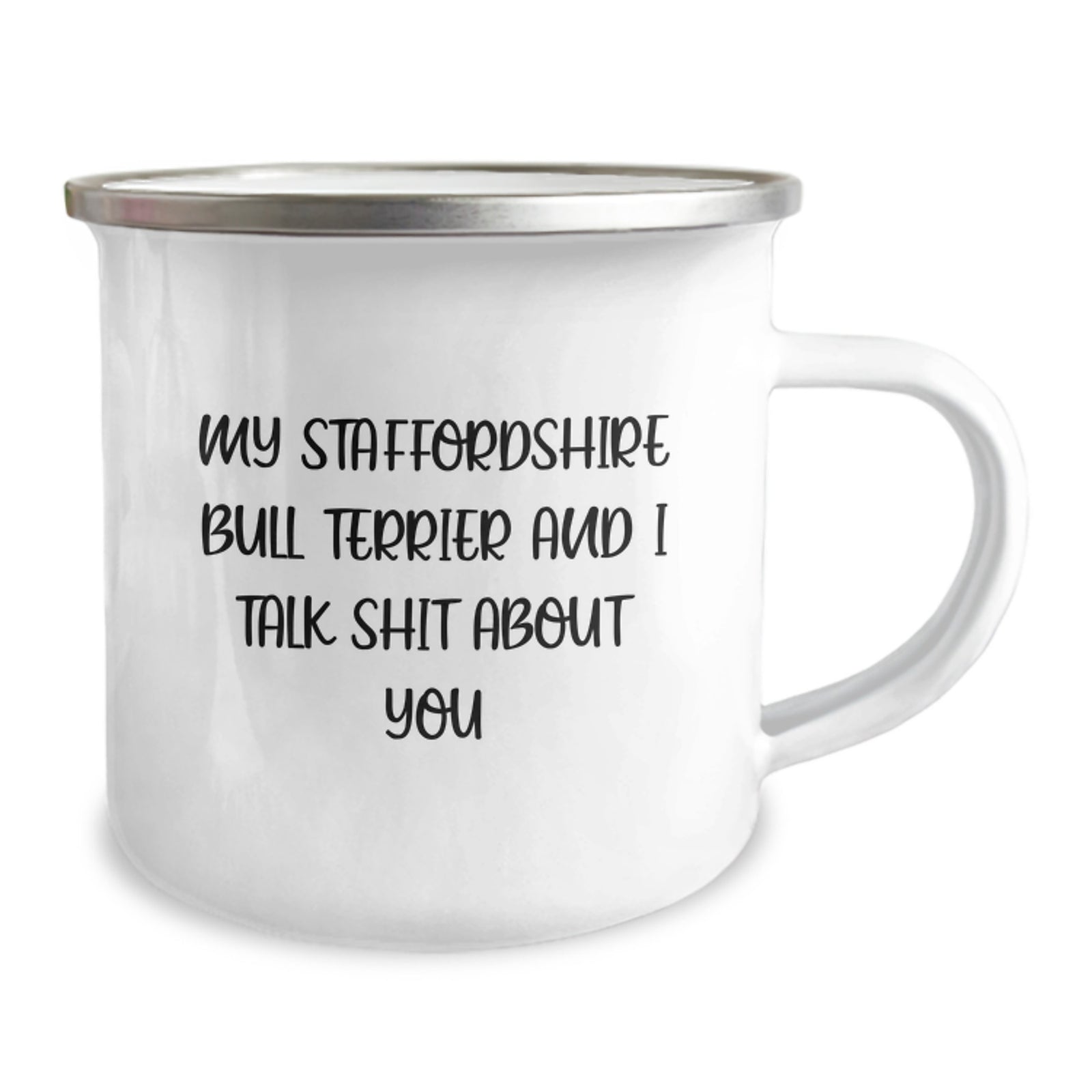 Staffordshire Bull Terrier Keepsake Camping Mug for Him Birthday Gift - Image 2