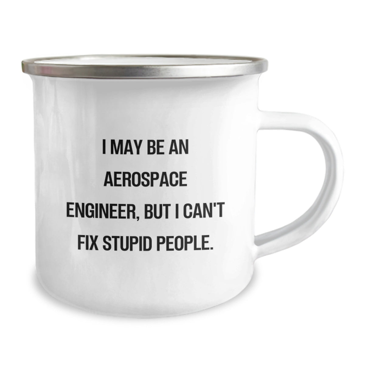Aerospace Engineer Gift for Him - Witty Keepsake Camping Mug - Image 2