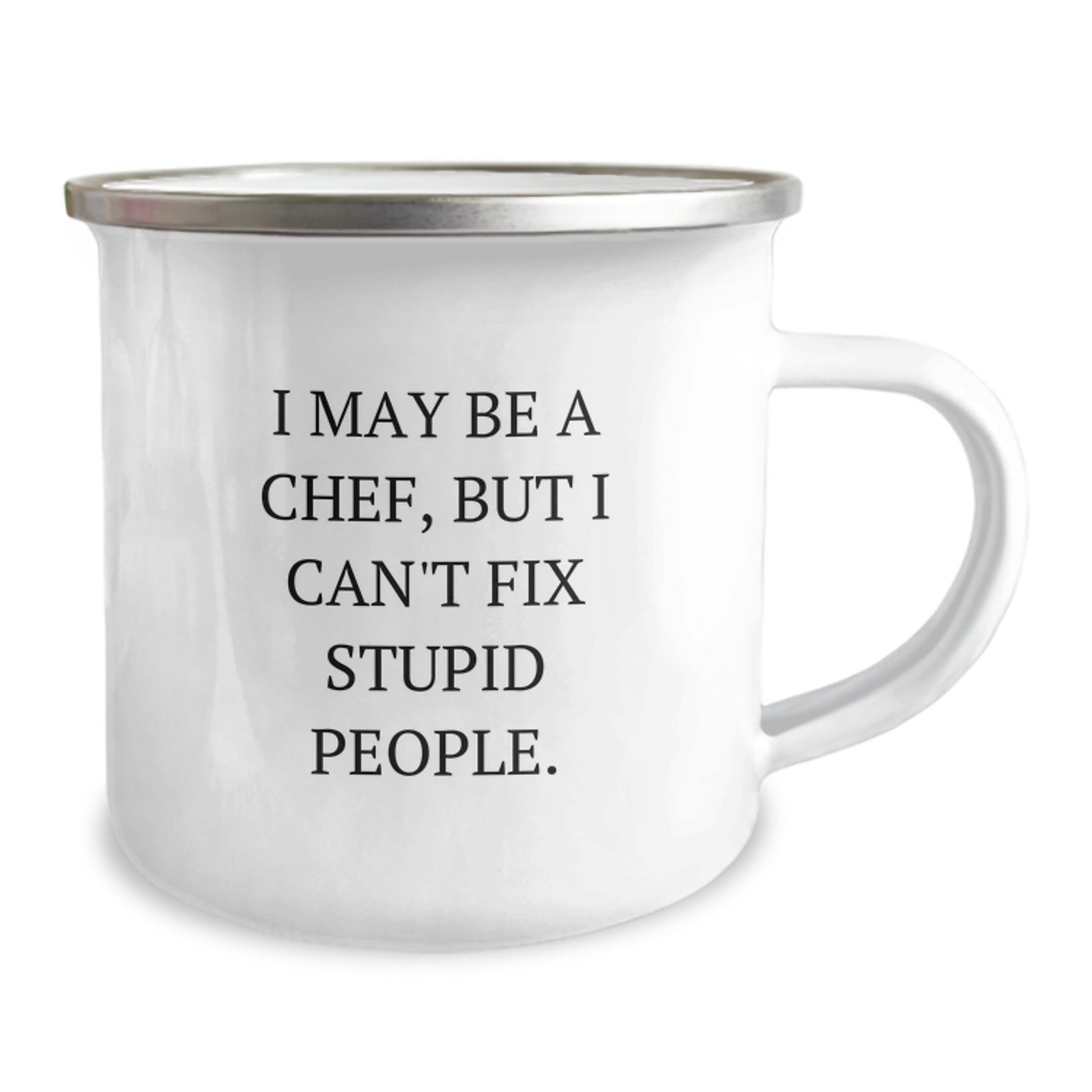 Chef Camping Mug Funny Quote Valentine's Gifts for Friends from Men - Image 2